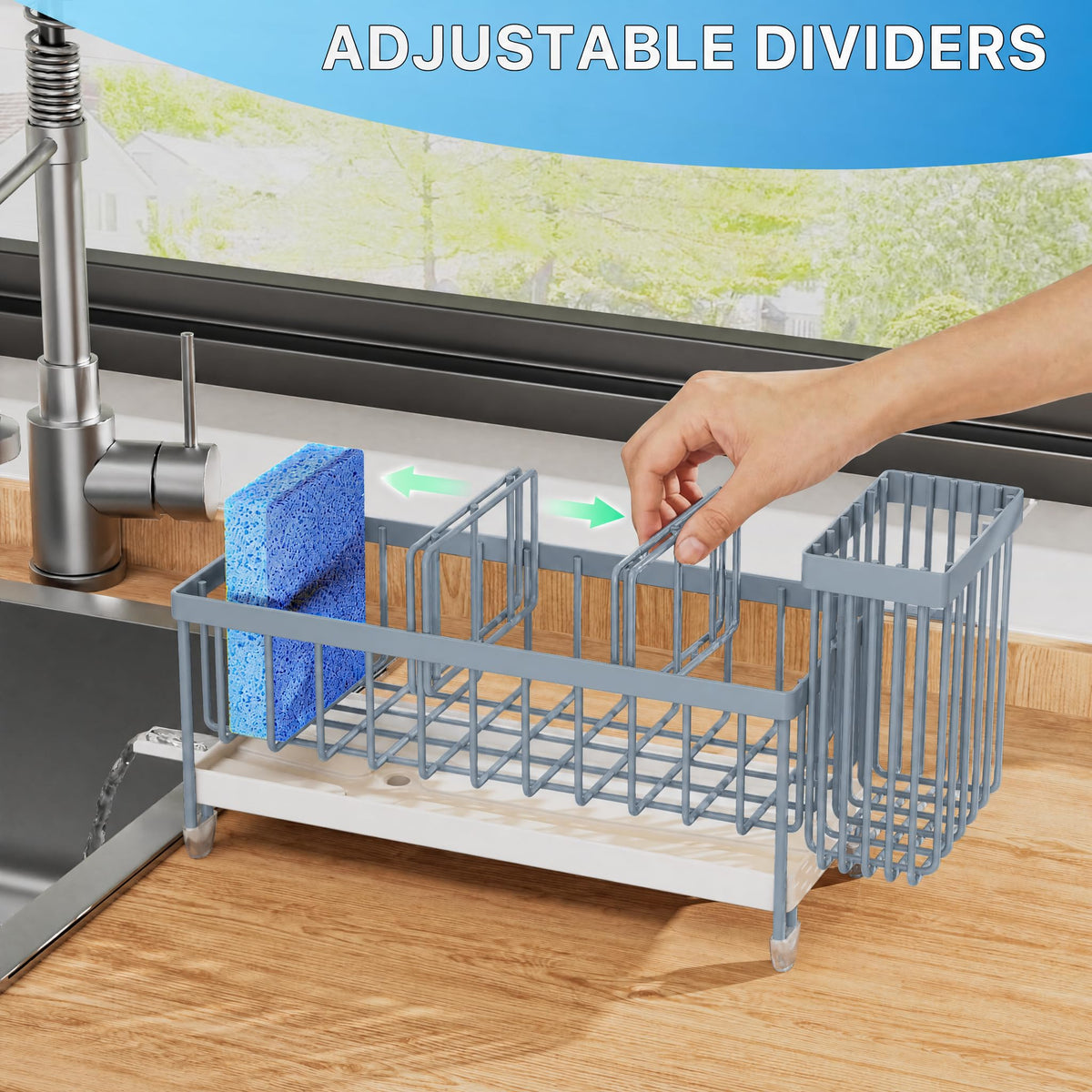 Sponge Holder for Kitchen Sink