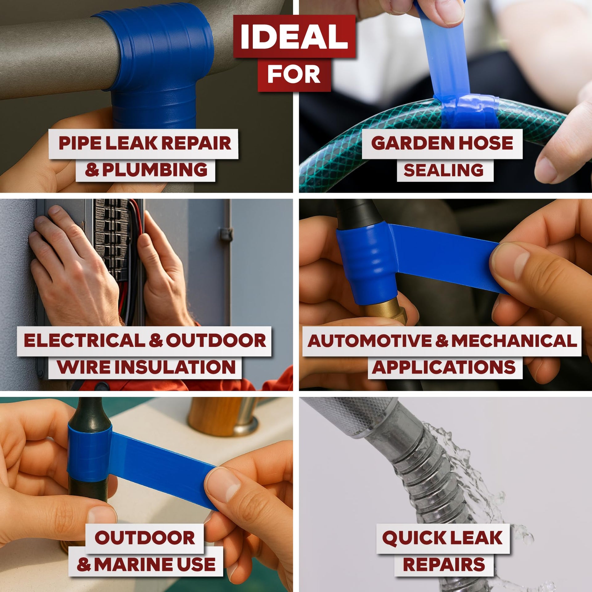 Self Fusing Silicone Tape Waterproof (36 Foot)