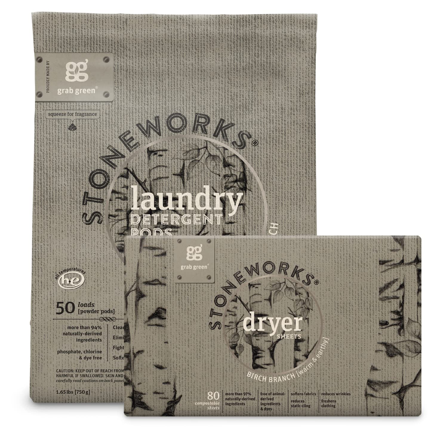 Stoneworks Laundry Bundle (80 Count)