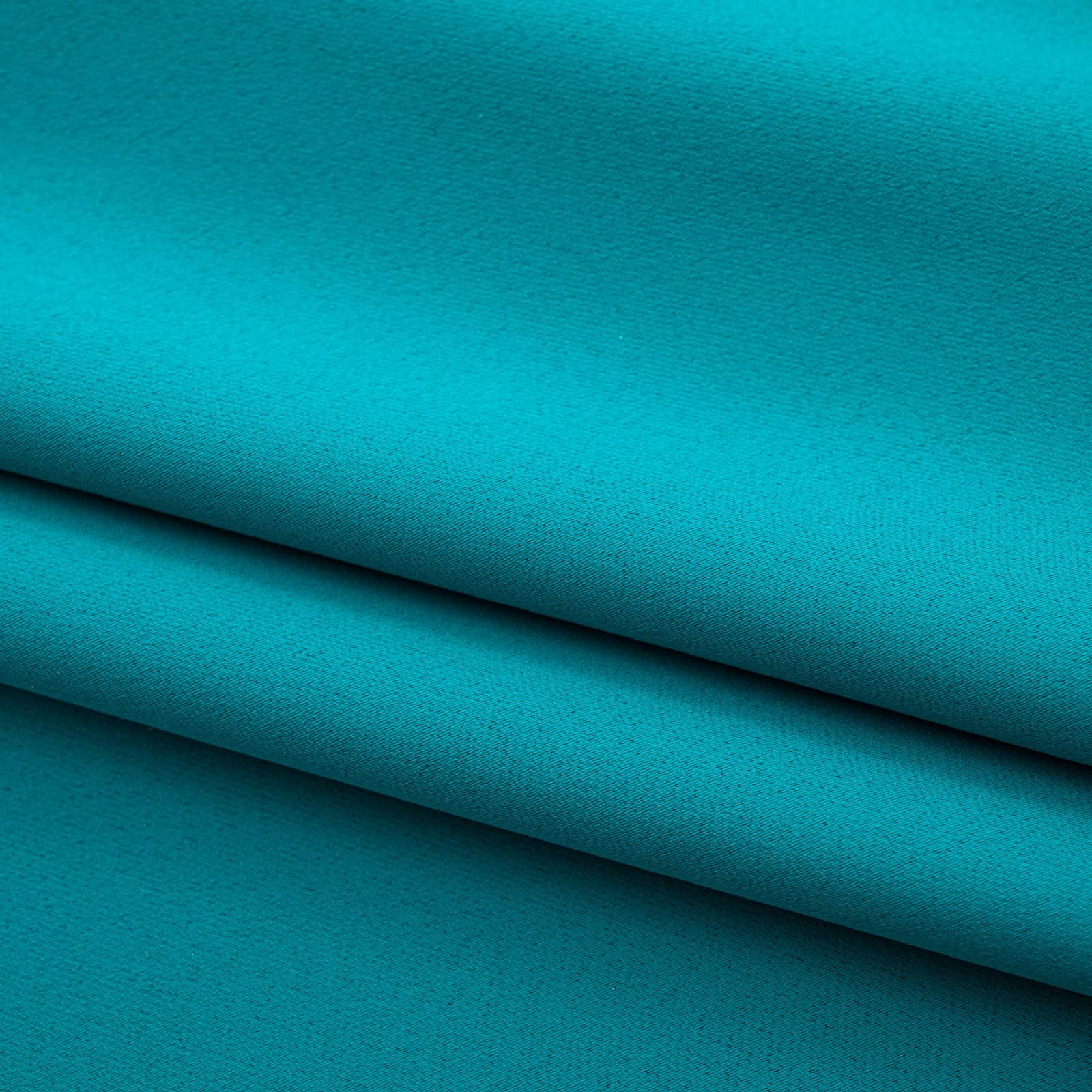 Teal Cafe Curtain 30 Inches Length (2 Count)
