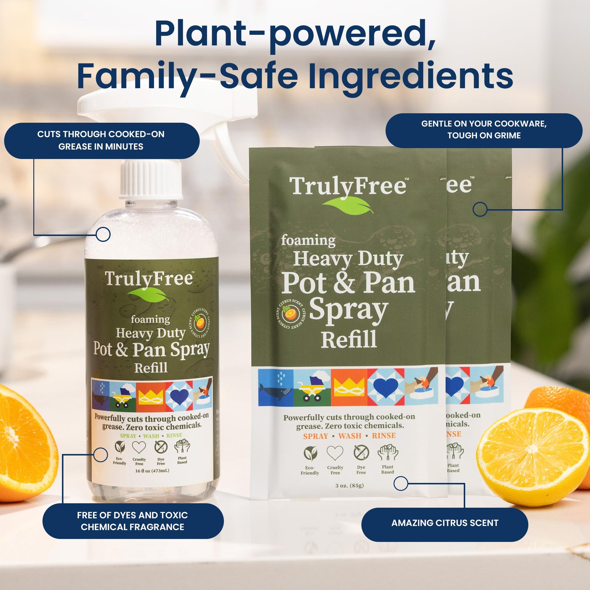 Heavy Duty Pot & Pan Spray (5.9966 Ounce)