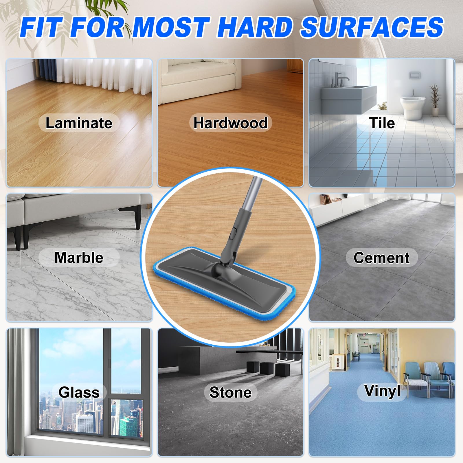 Microfiber Mops for Floor Cleaning