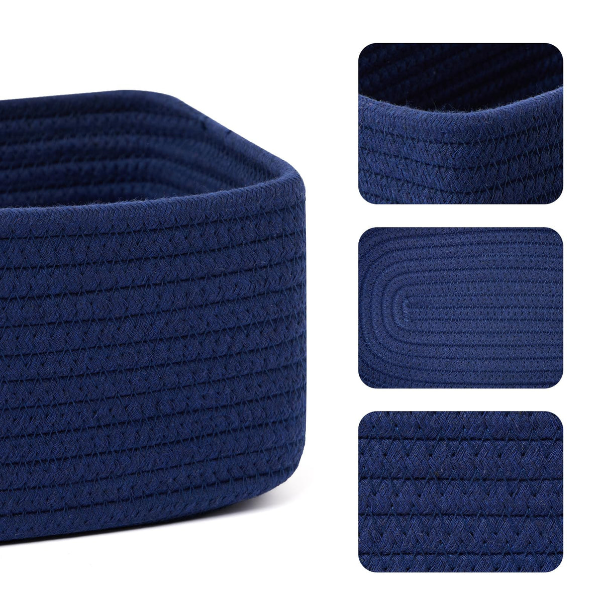 Small Storage Baskets for Organizing (3 Count)