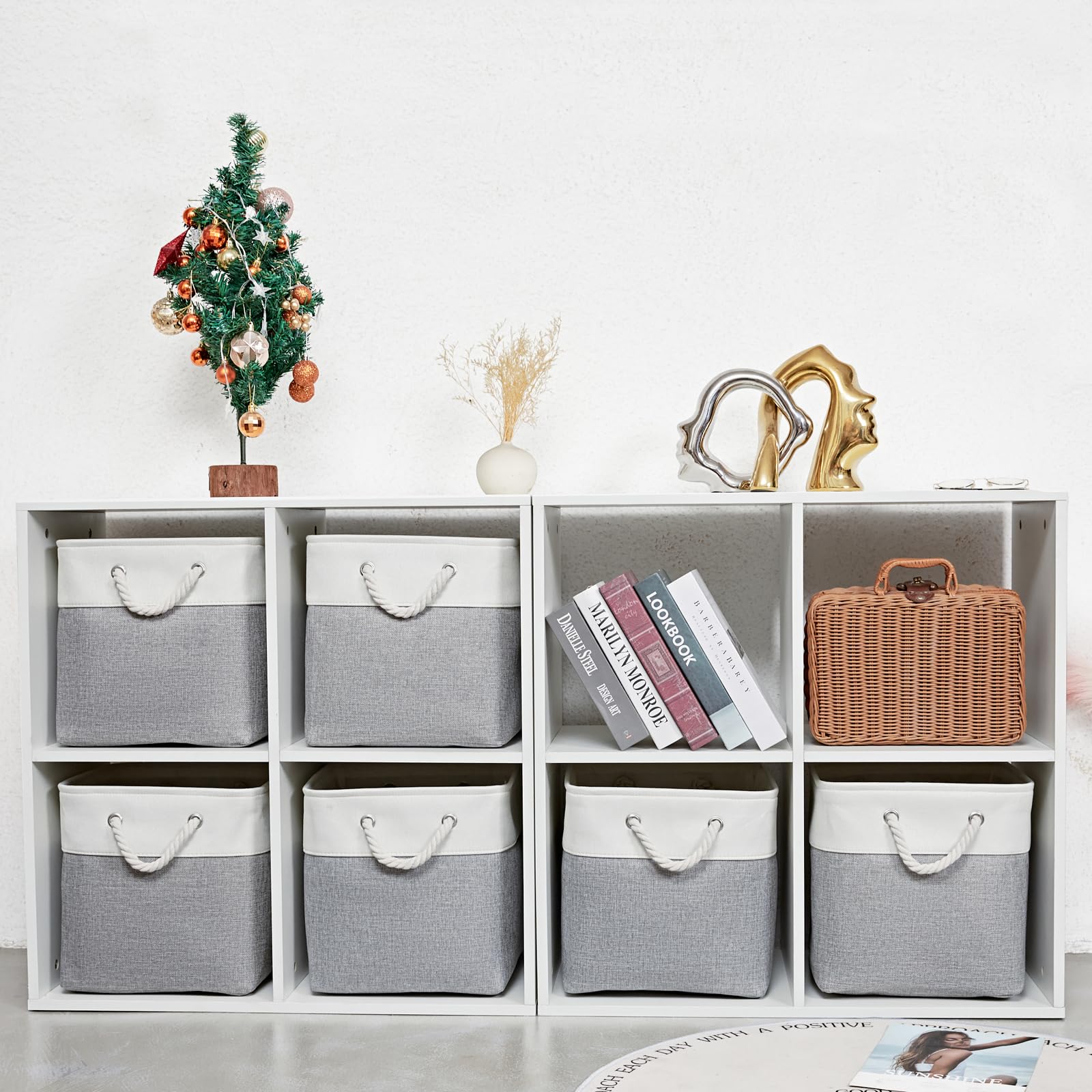 12 x 12 Inch Cube Storage Bins (6 Count)