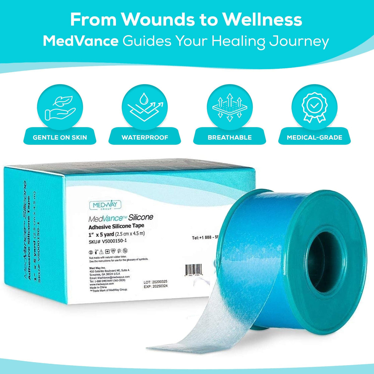 Silicone Adhesive Medical Tape