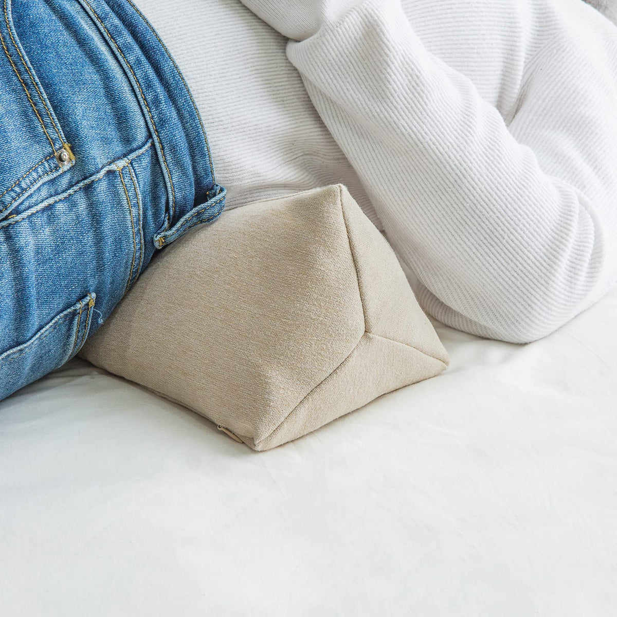 Buckwheat Neck Support Pillow Cervical Neck Cylinder Bolster Pillow