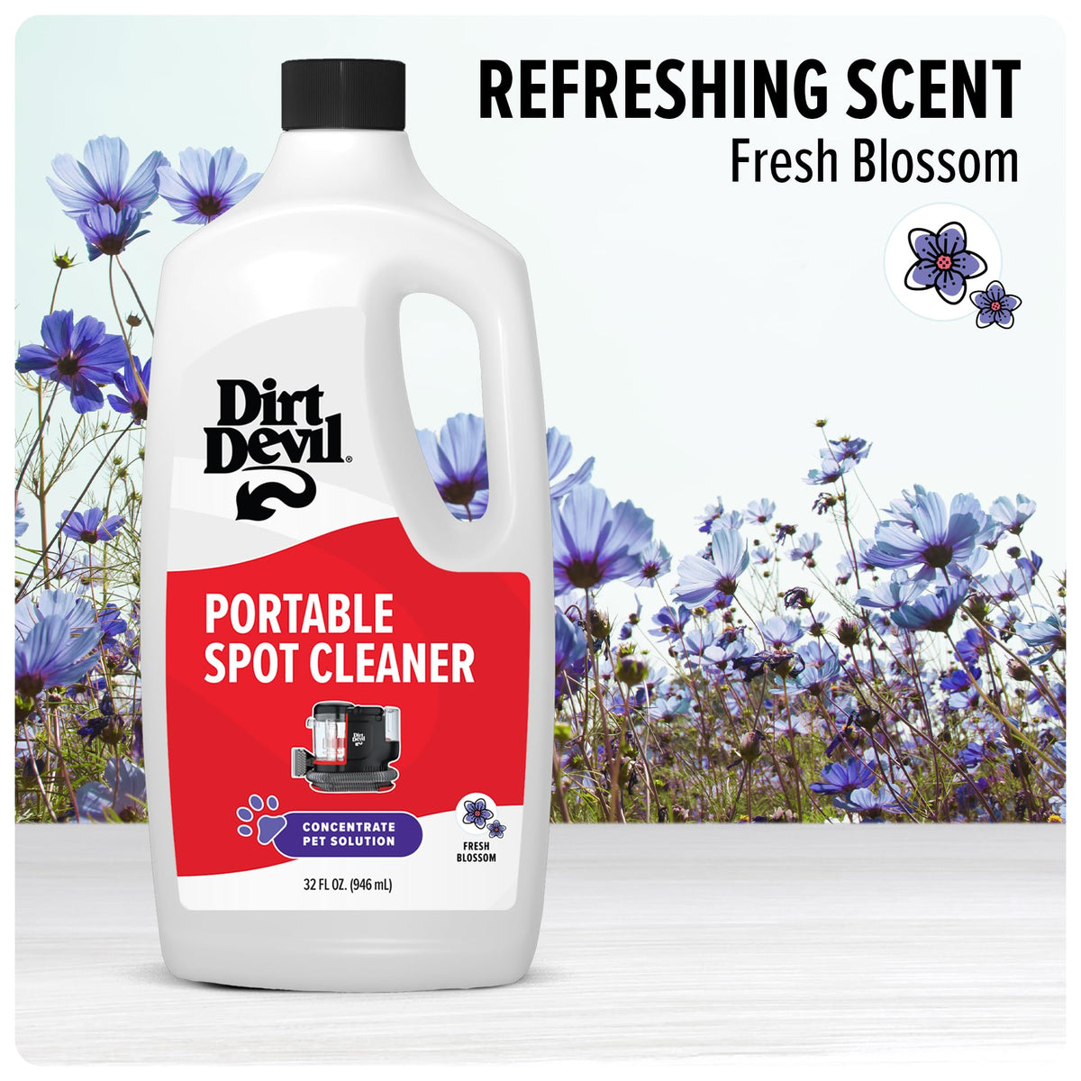 Pet Portable Spot Cleaner Solution (32 Fl Oz)