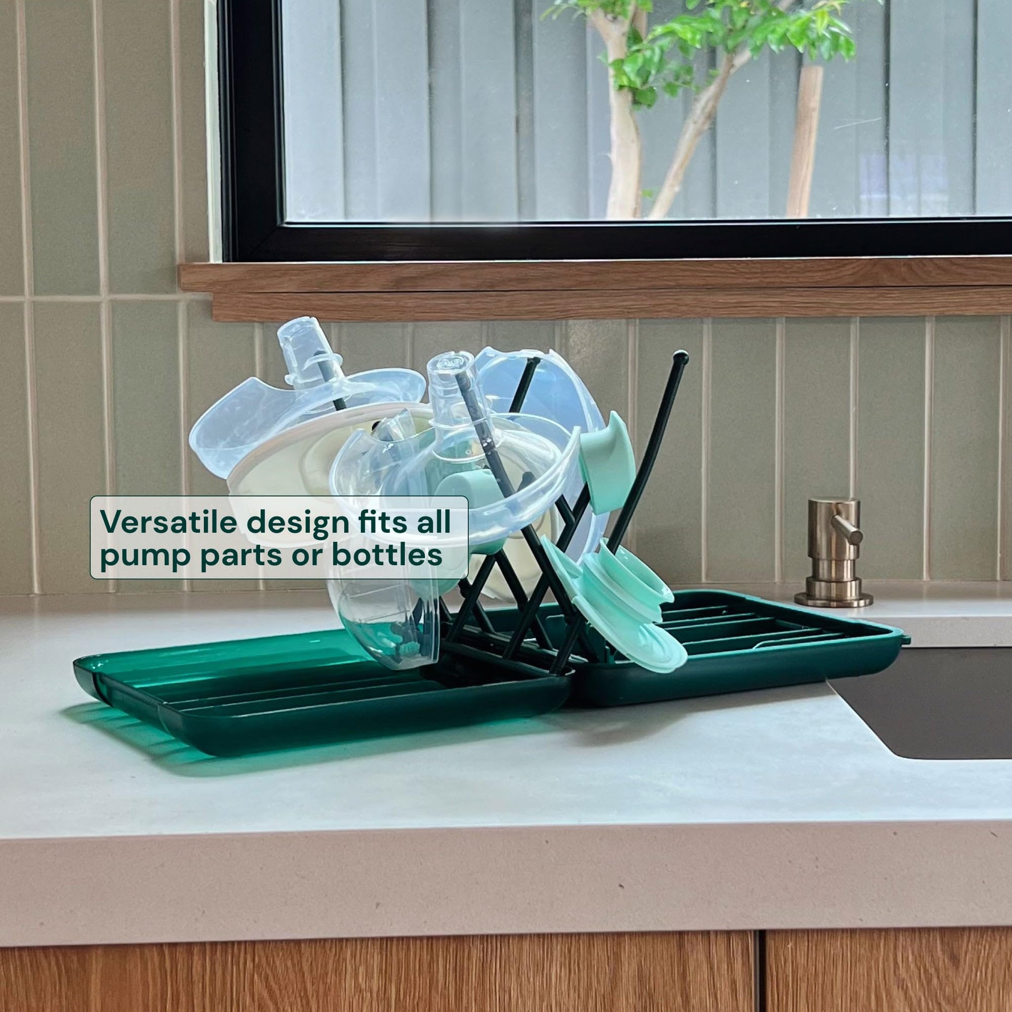 Travel Cleaning Kit & Drying Rack
