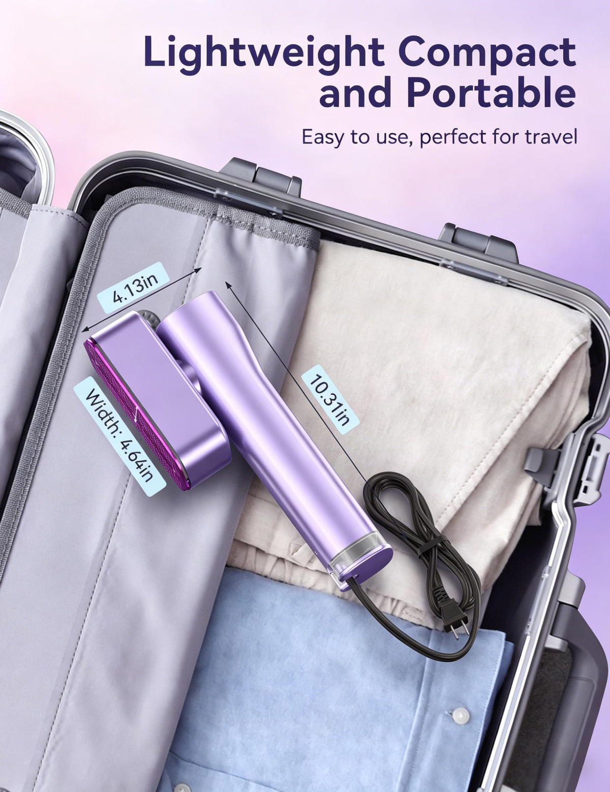Steamer for Clothes Portable 2