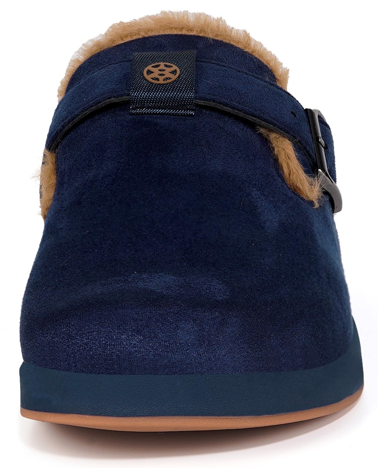 Fur Lined Clogs for Women Men Winter Slippers