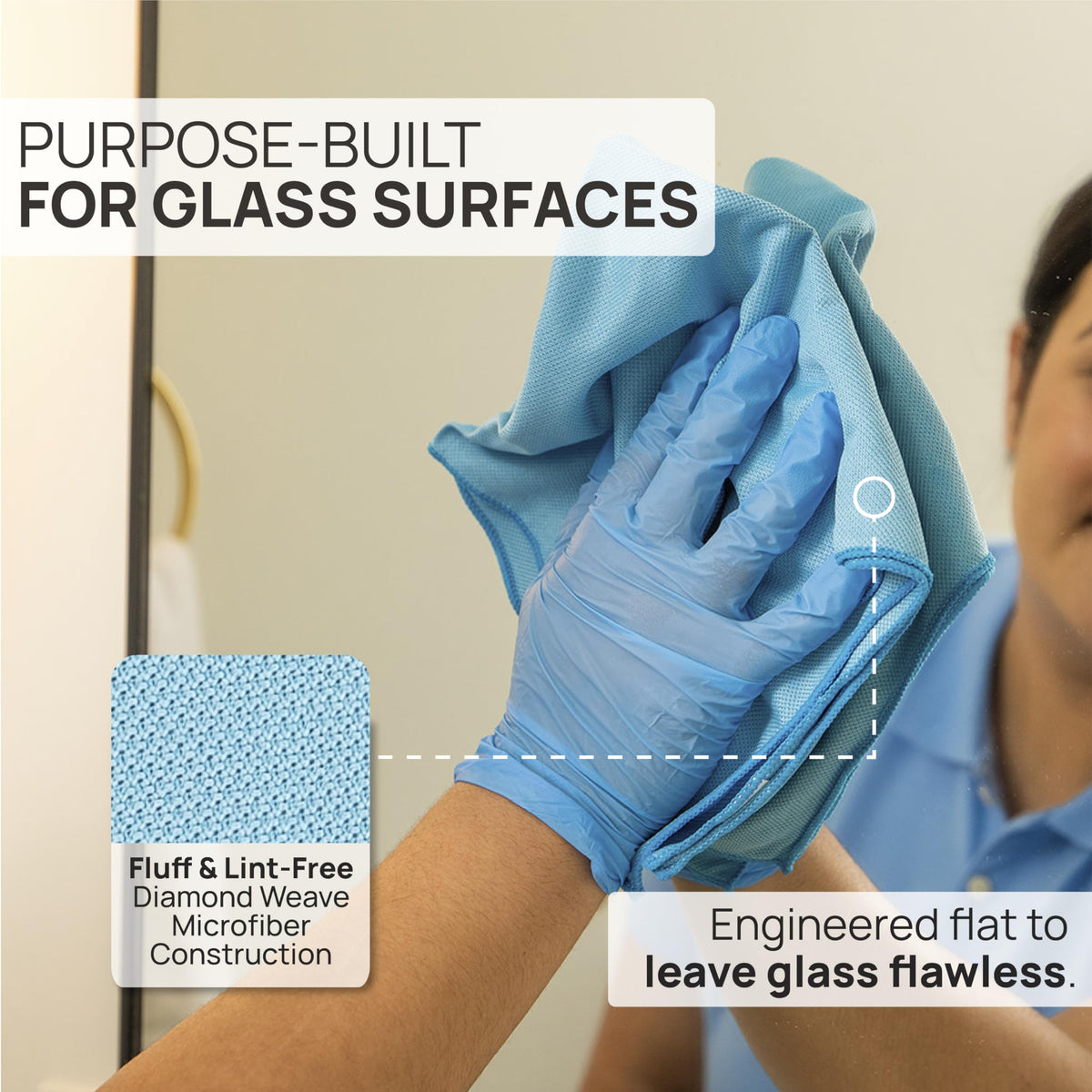 Claro 2 Step Glass Cleaning Cloth 8