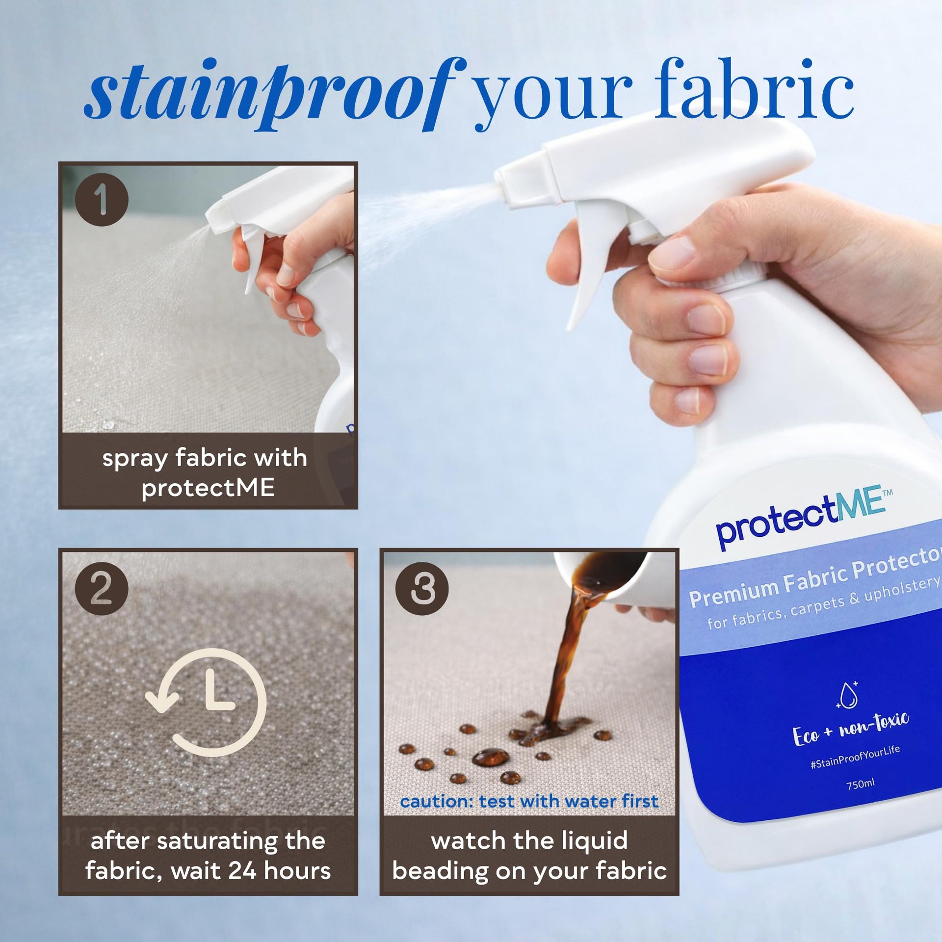Fabric Protector and Stain Resistant Spray (84.5 Fl Oz)