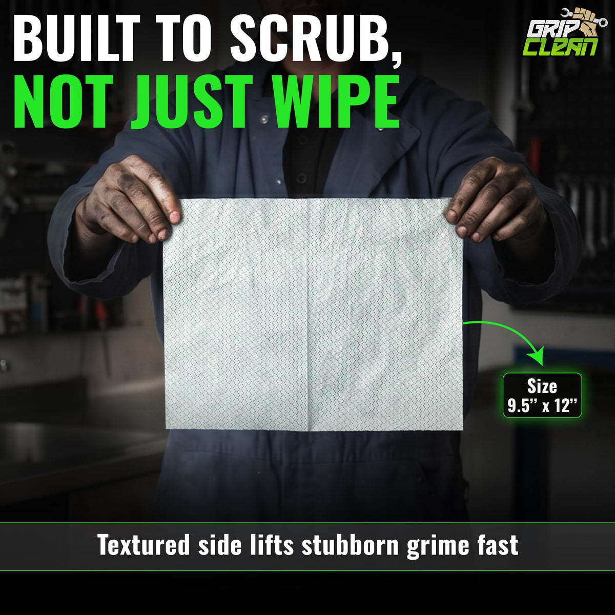 Heavy Duty Hand Wipes For Mechanics (432 Count)