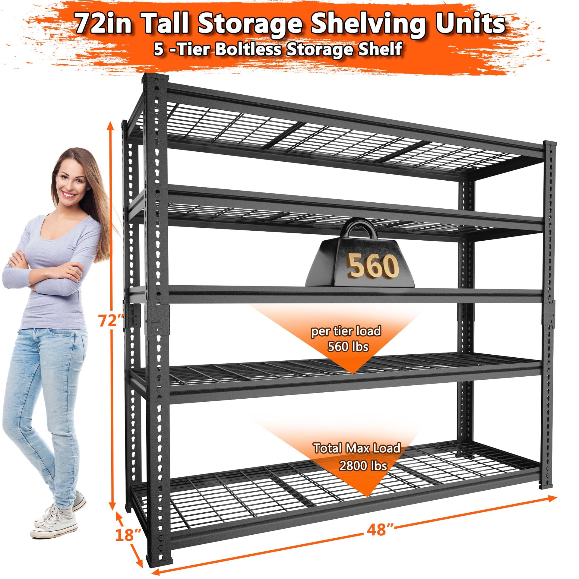 Storage Shelves Heavy Duty