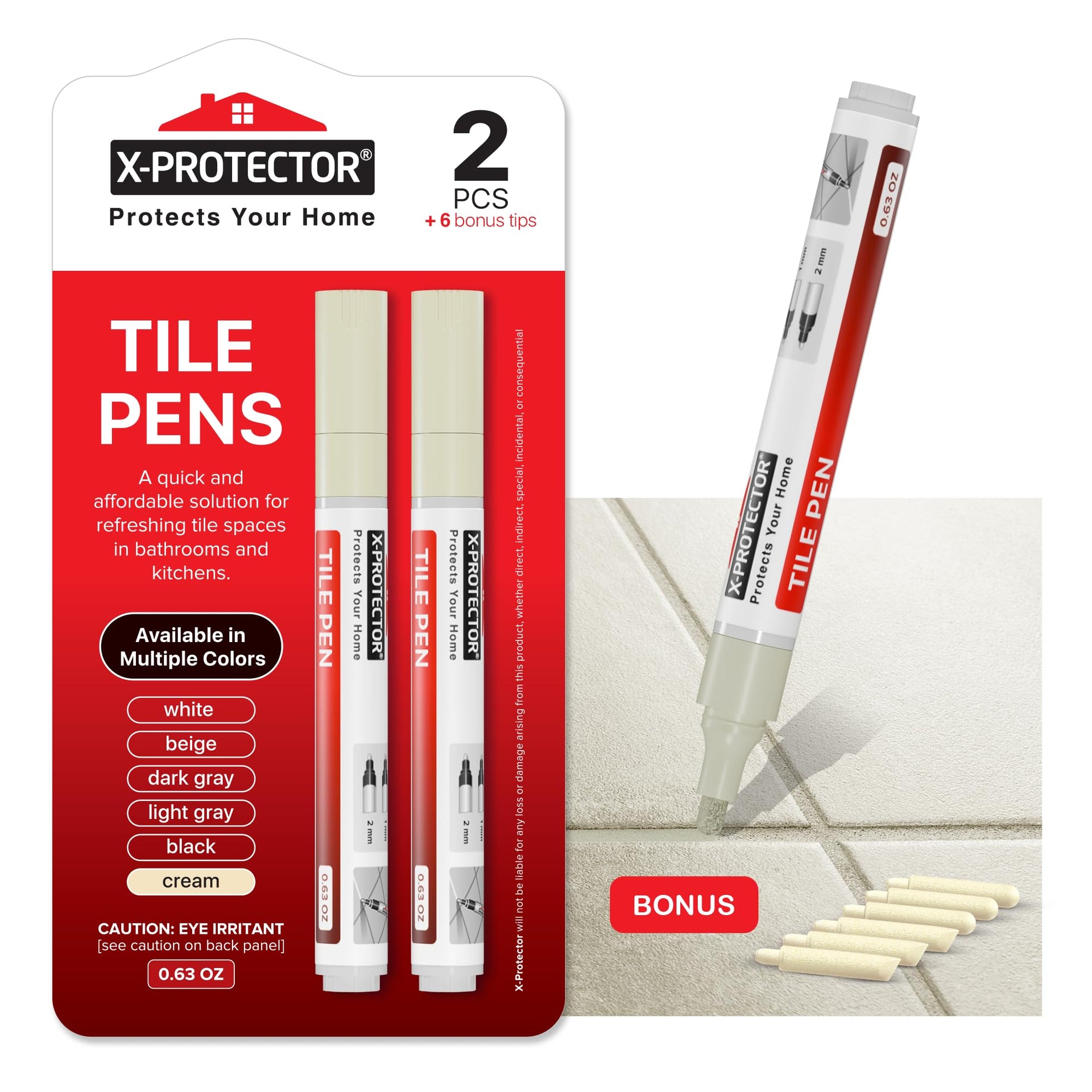Water Based Grout Marker (2 Count)