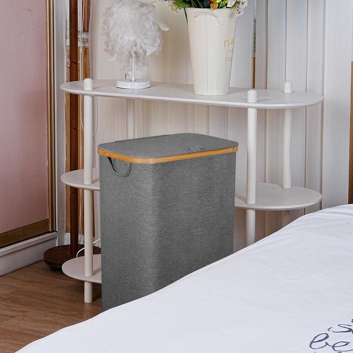 Laundry Basket with Wheels