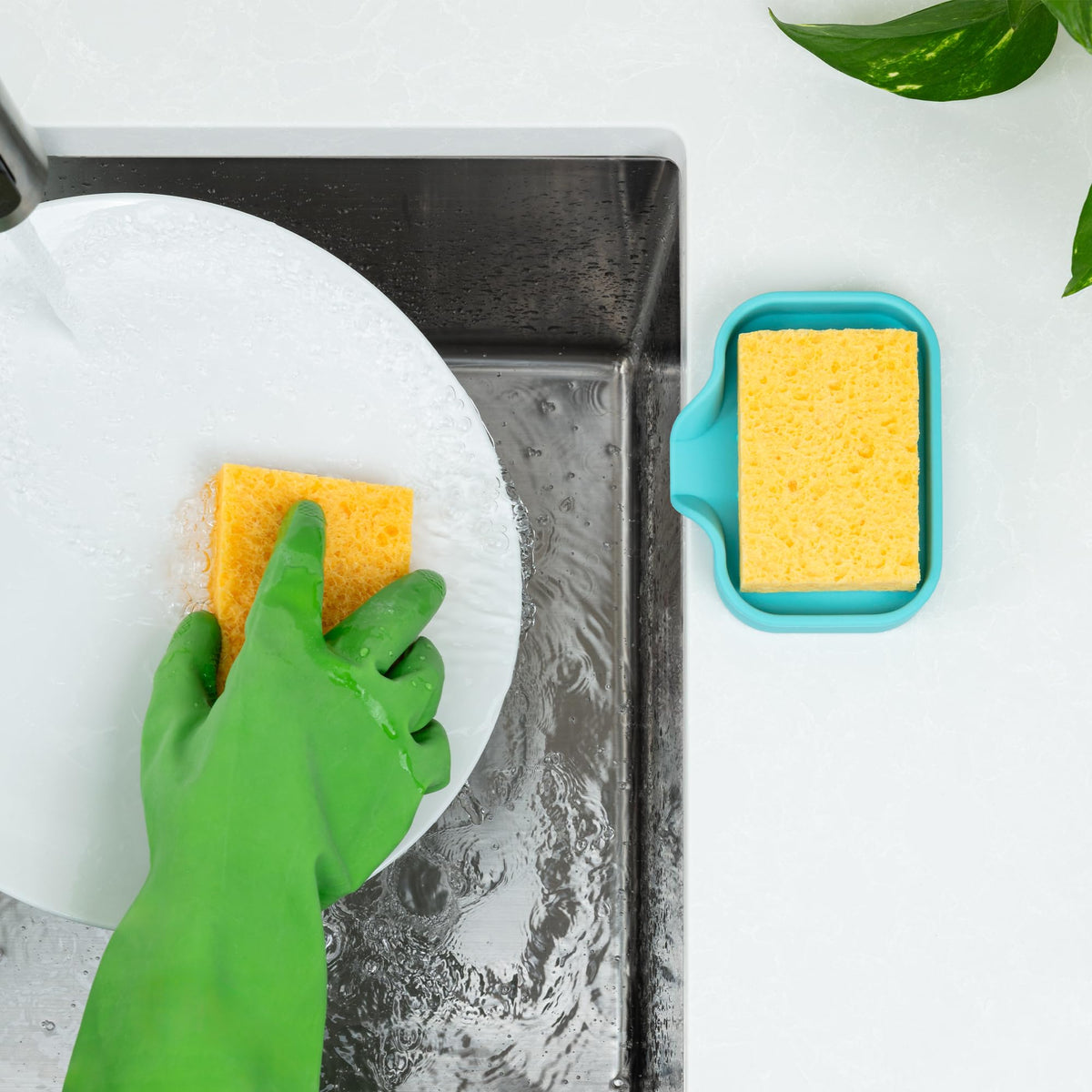Small Silicone Sponge Holder