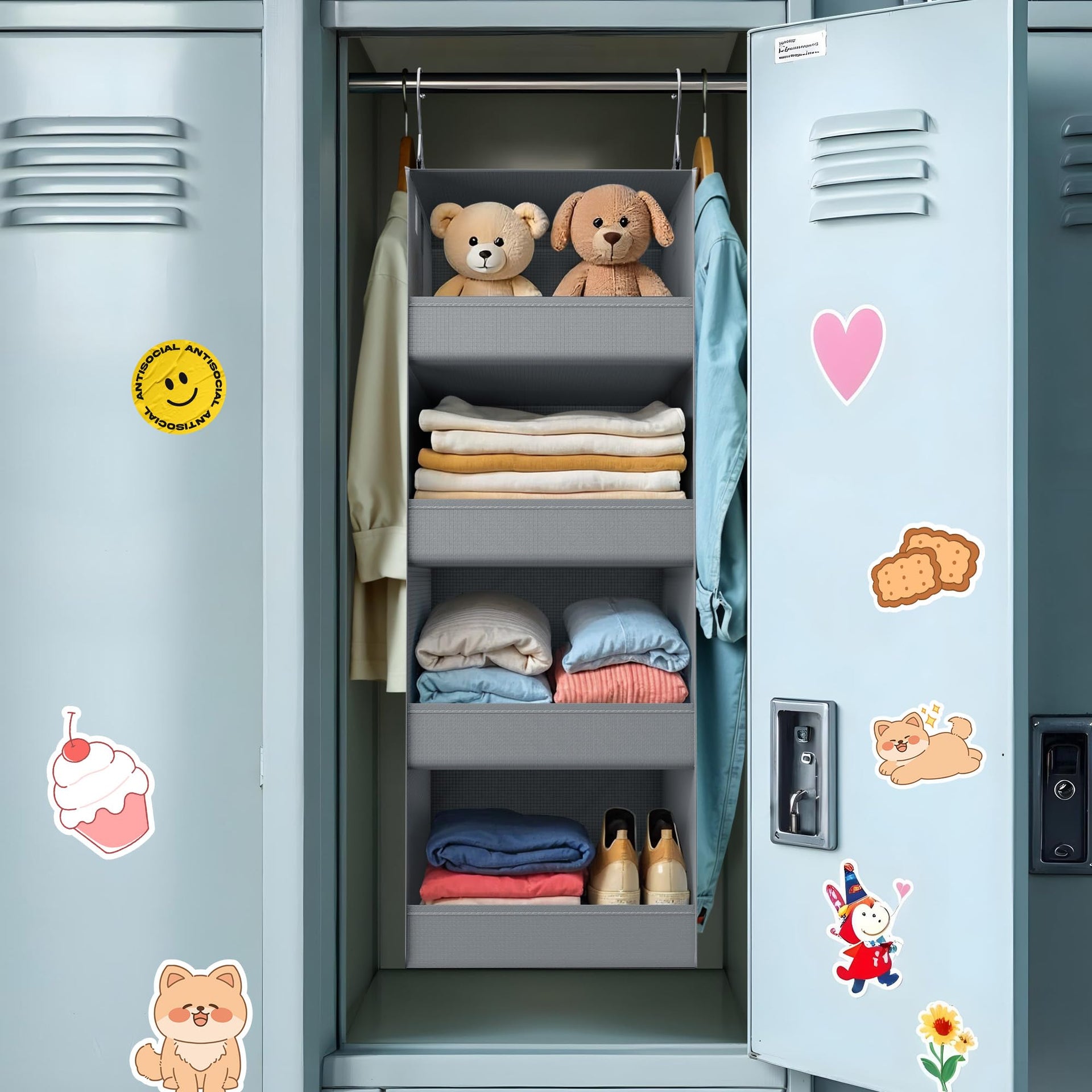 4 Shelf Hanging Organizer