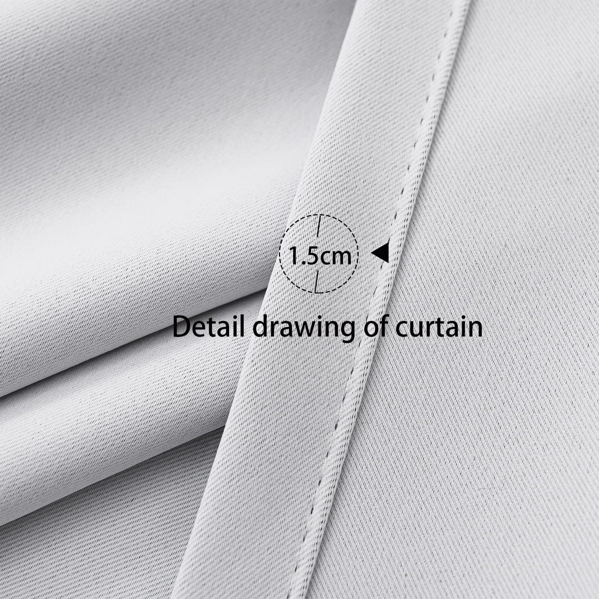 Cafe Kitchen Curtains 36 Inches Long 2 Panels (2 Count)