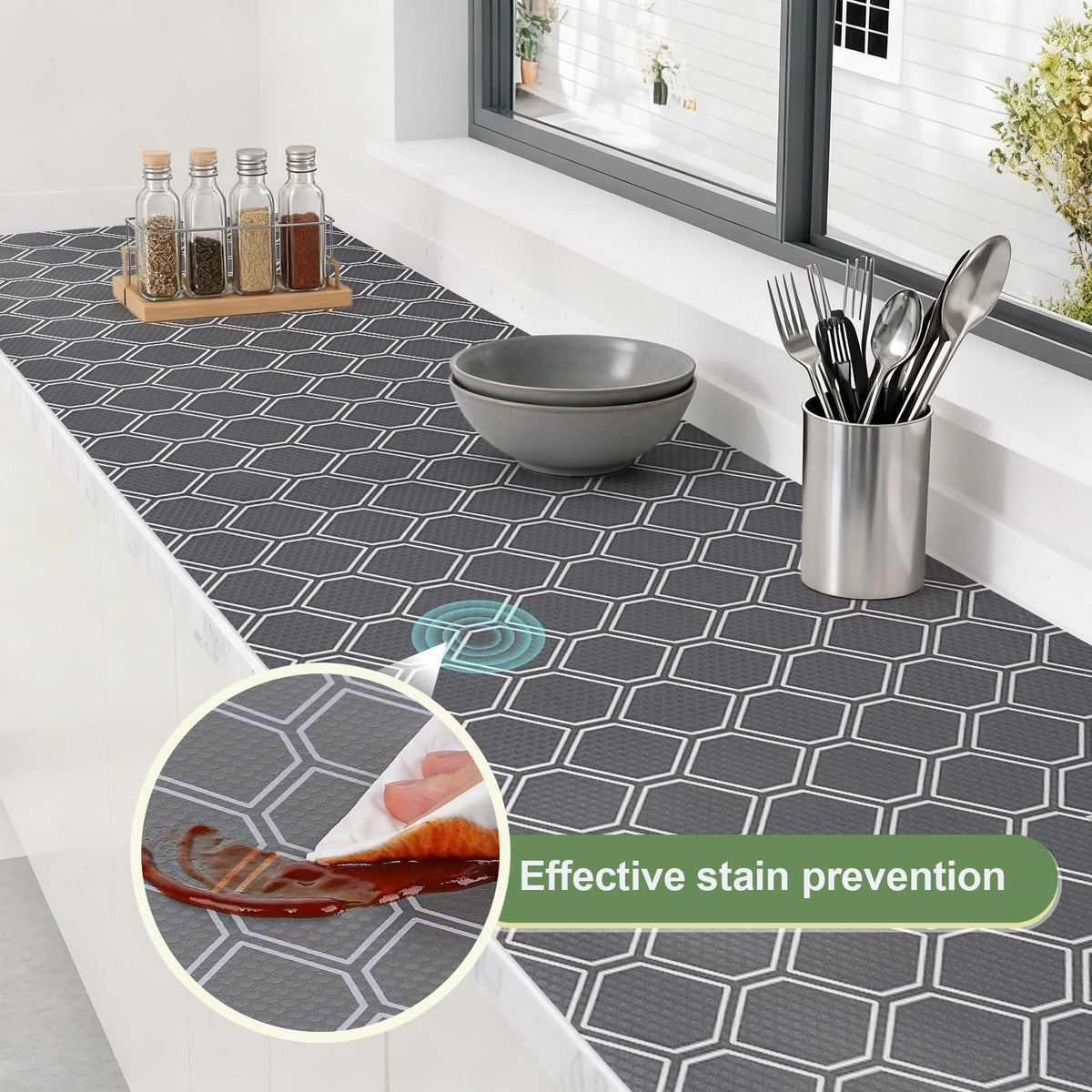 Non Adhesive Fridge Shelf Liner