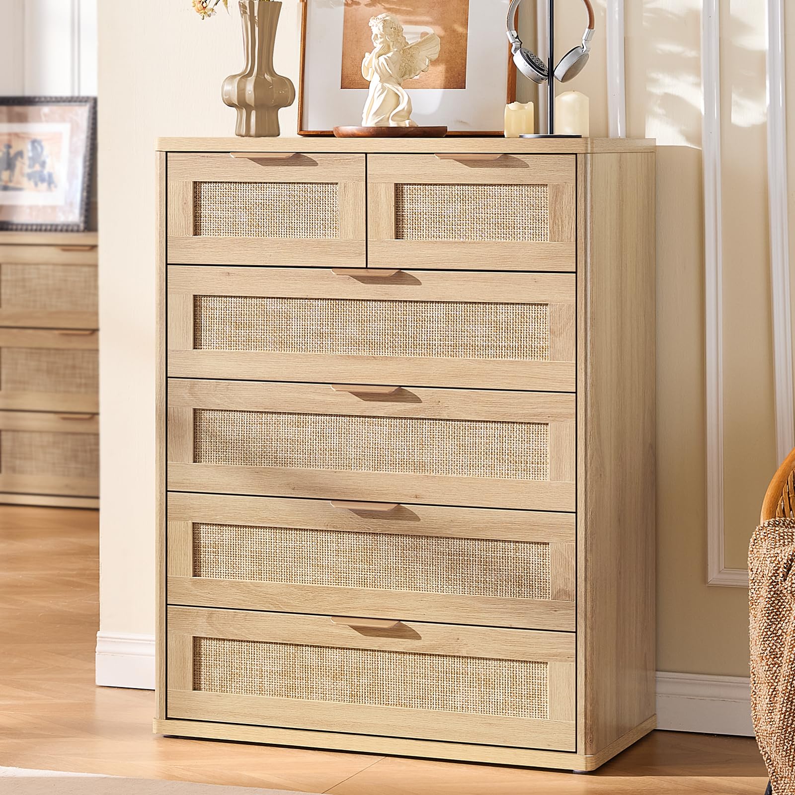 Rattan Dresser for Bedroom