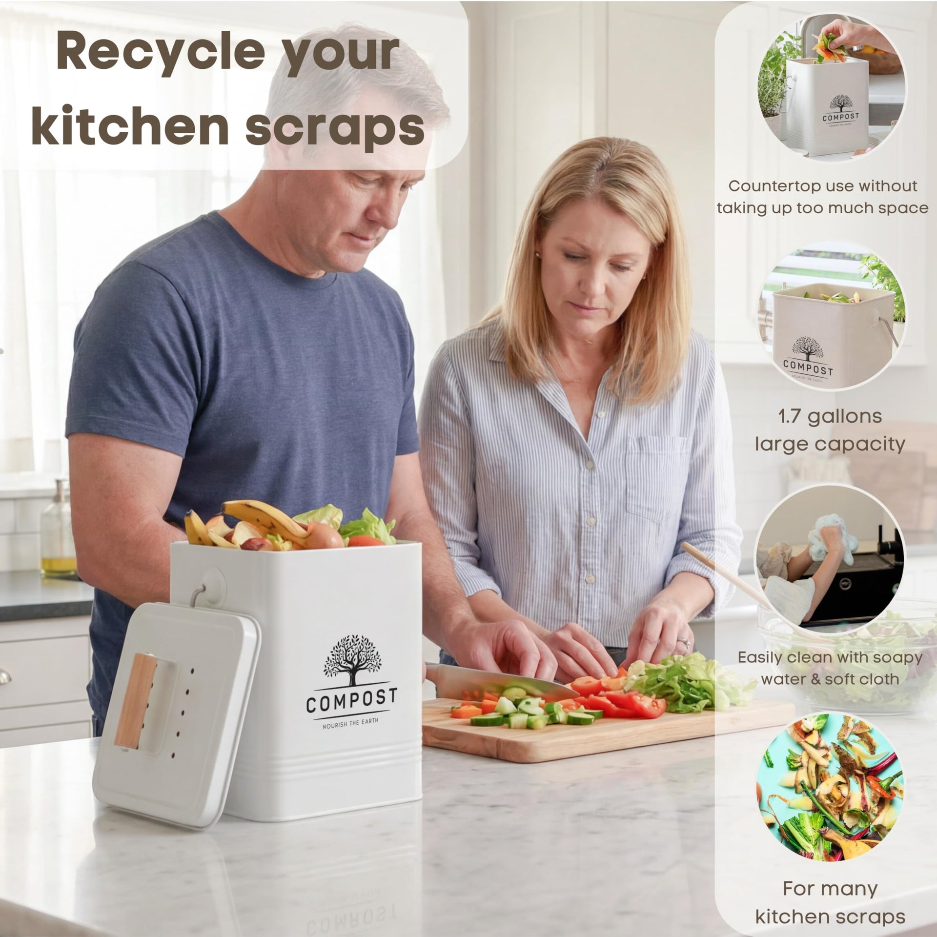 Kitchen Compost Bin