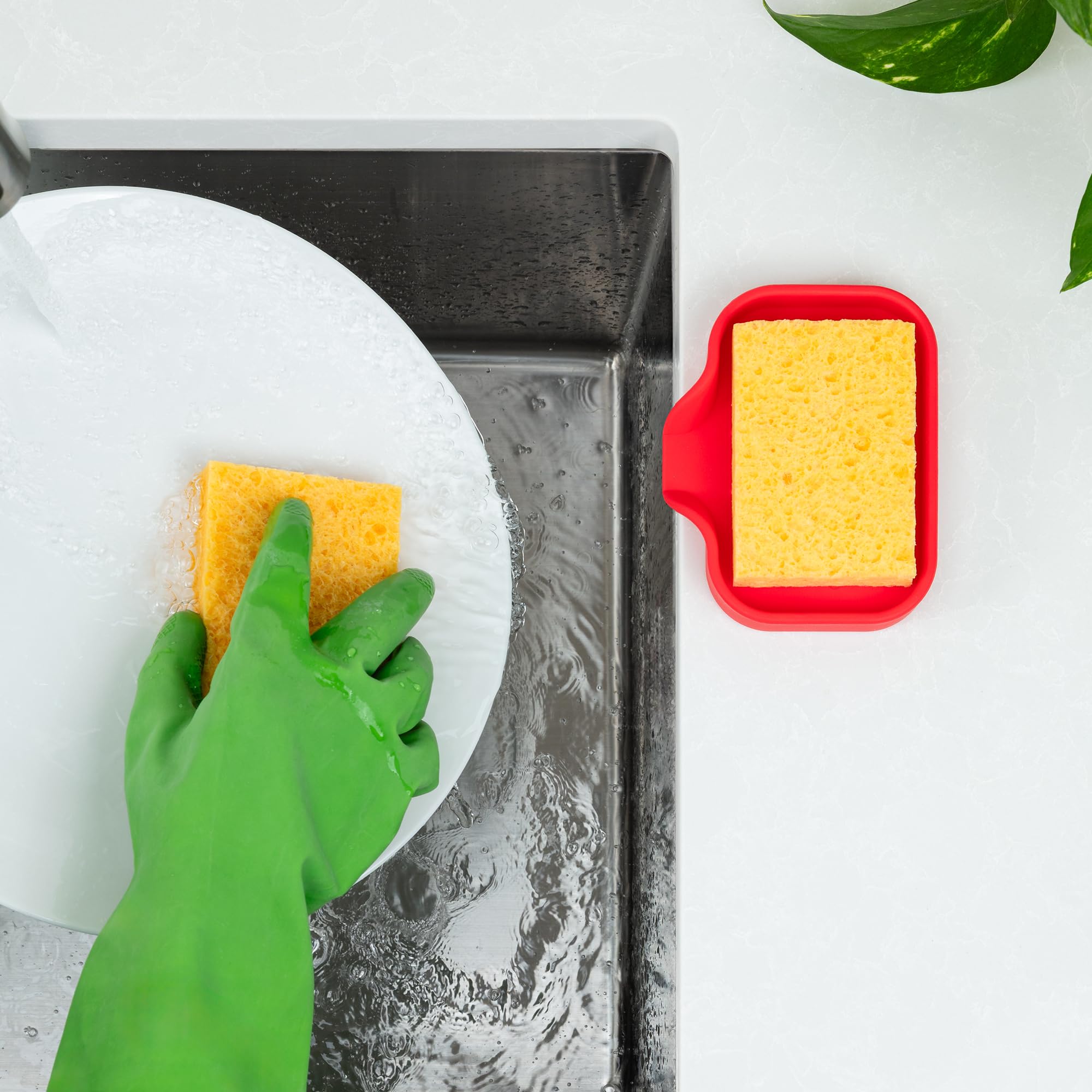 Small Silicone Sponge Holder