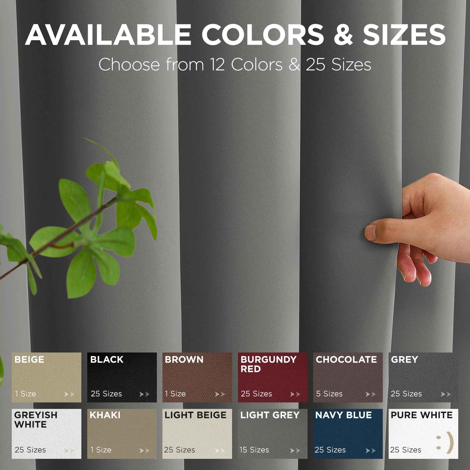 Blackout Patio Sliding Door Curtains