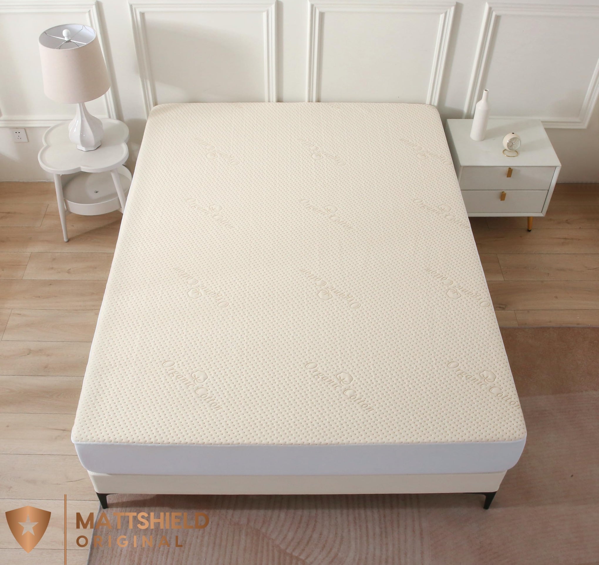 Luxury Waterproof Organic Mattress Protector King Size
