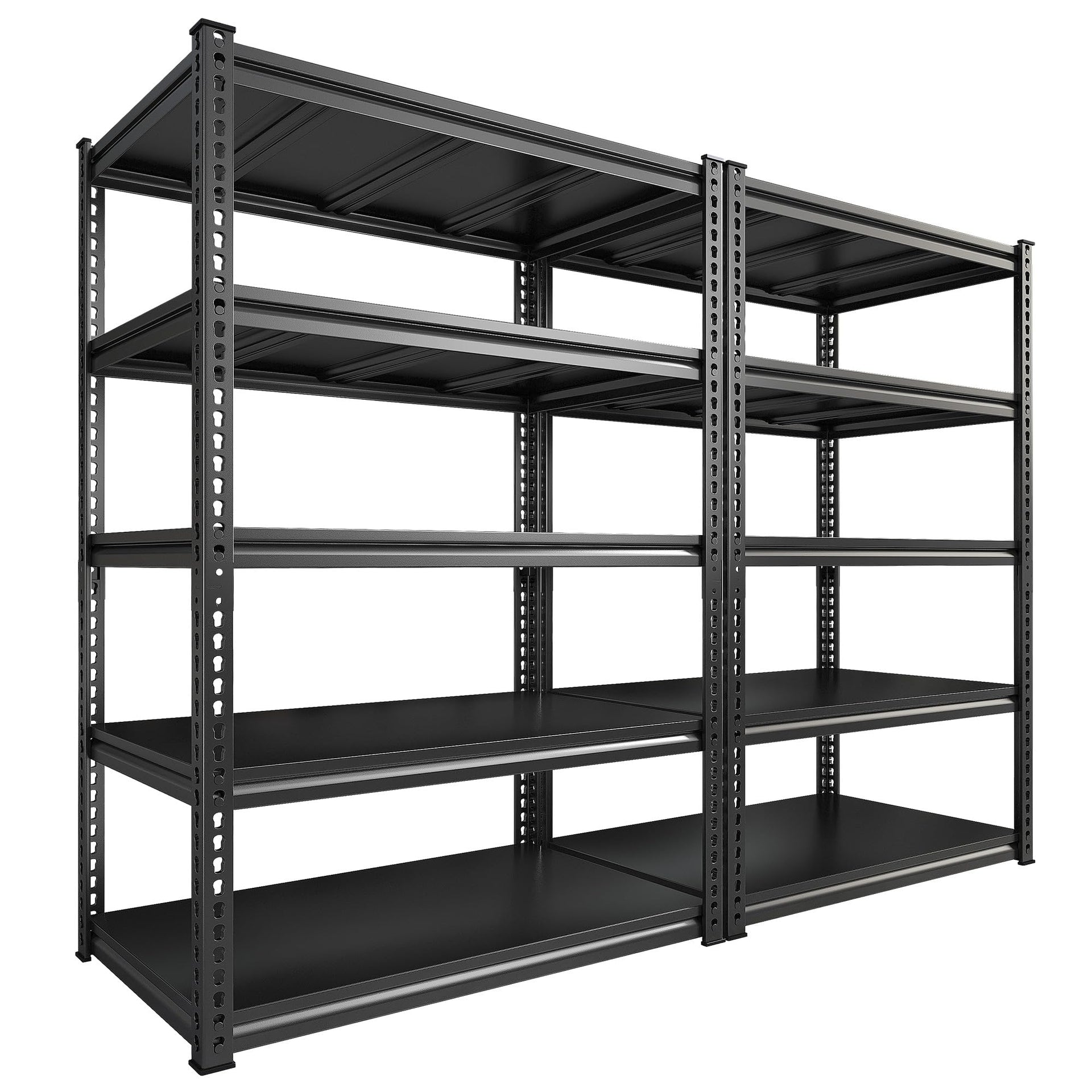 72" H Garage Shelving Load 2500Lbs for Homeowners and Commercial Use (2 Count)