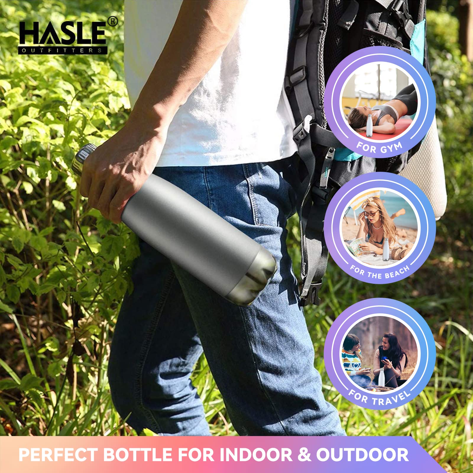 17oz Stainless Steel Water Bottles Bulk