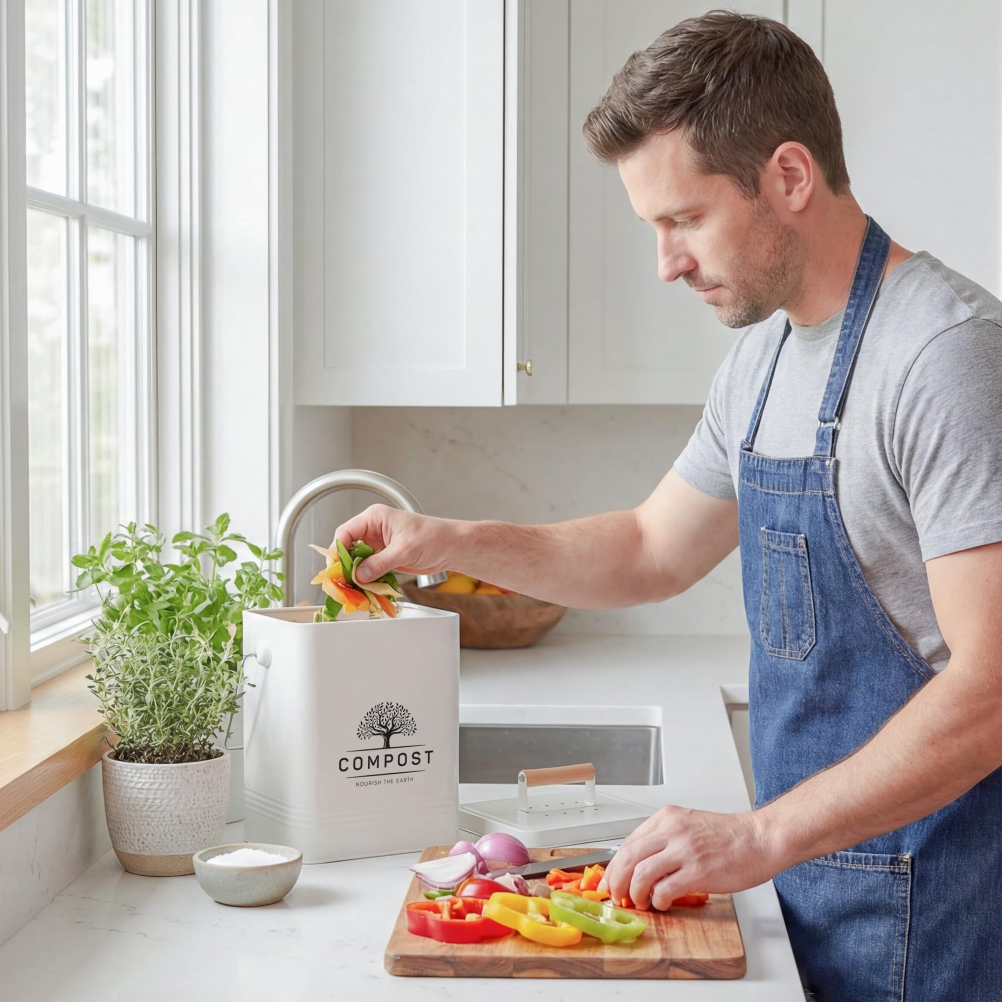 Kitchen Compost Bin