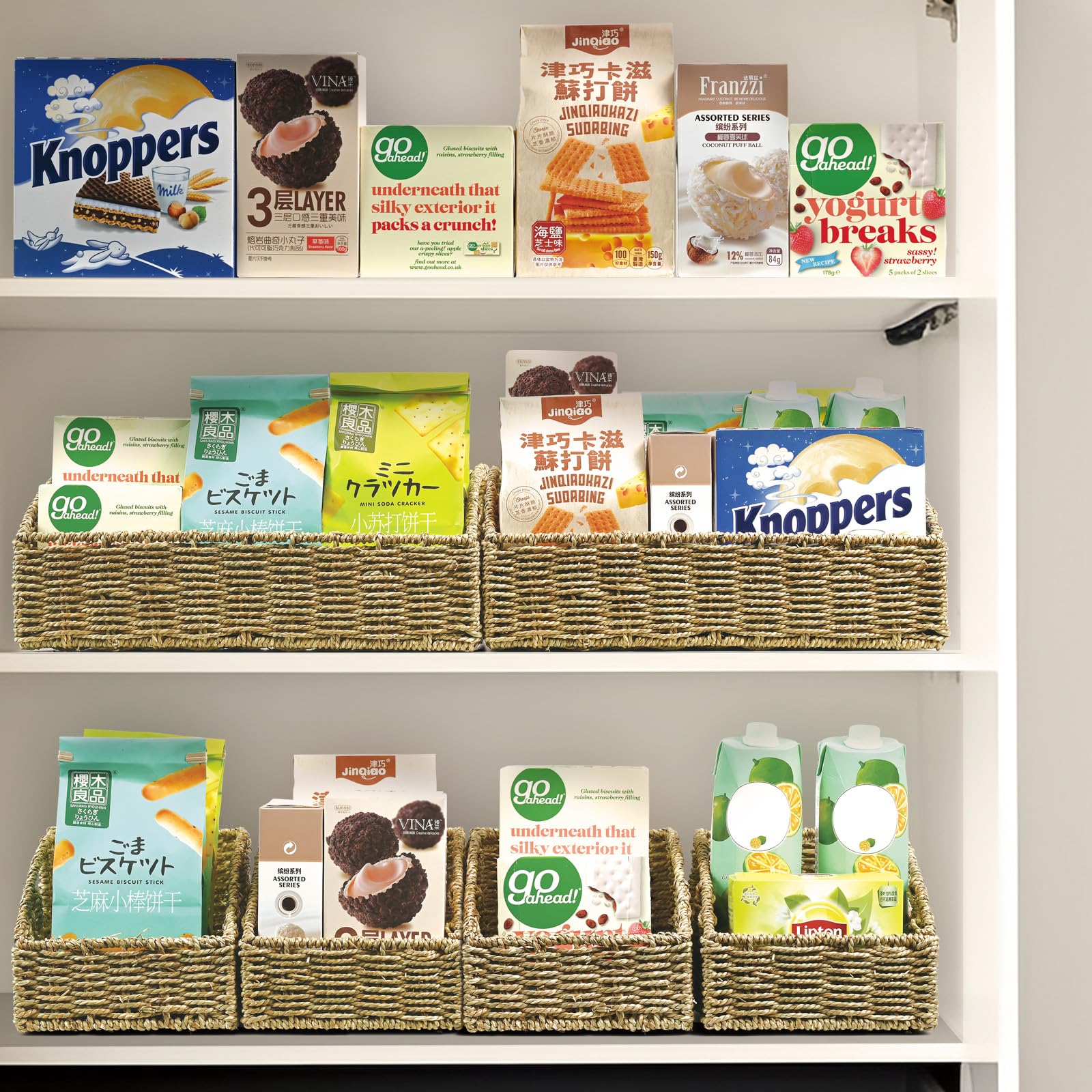 Pantry Baskets Organization