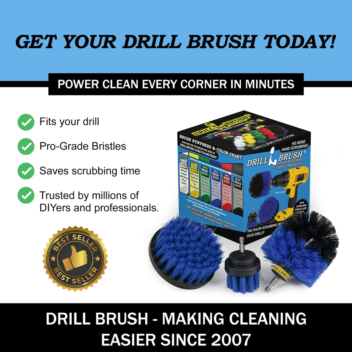 Boat Cleaning Brush Kit - ModHome Supplies