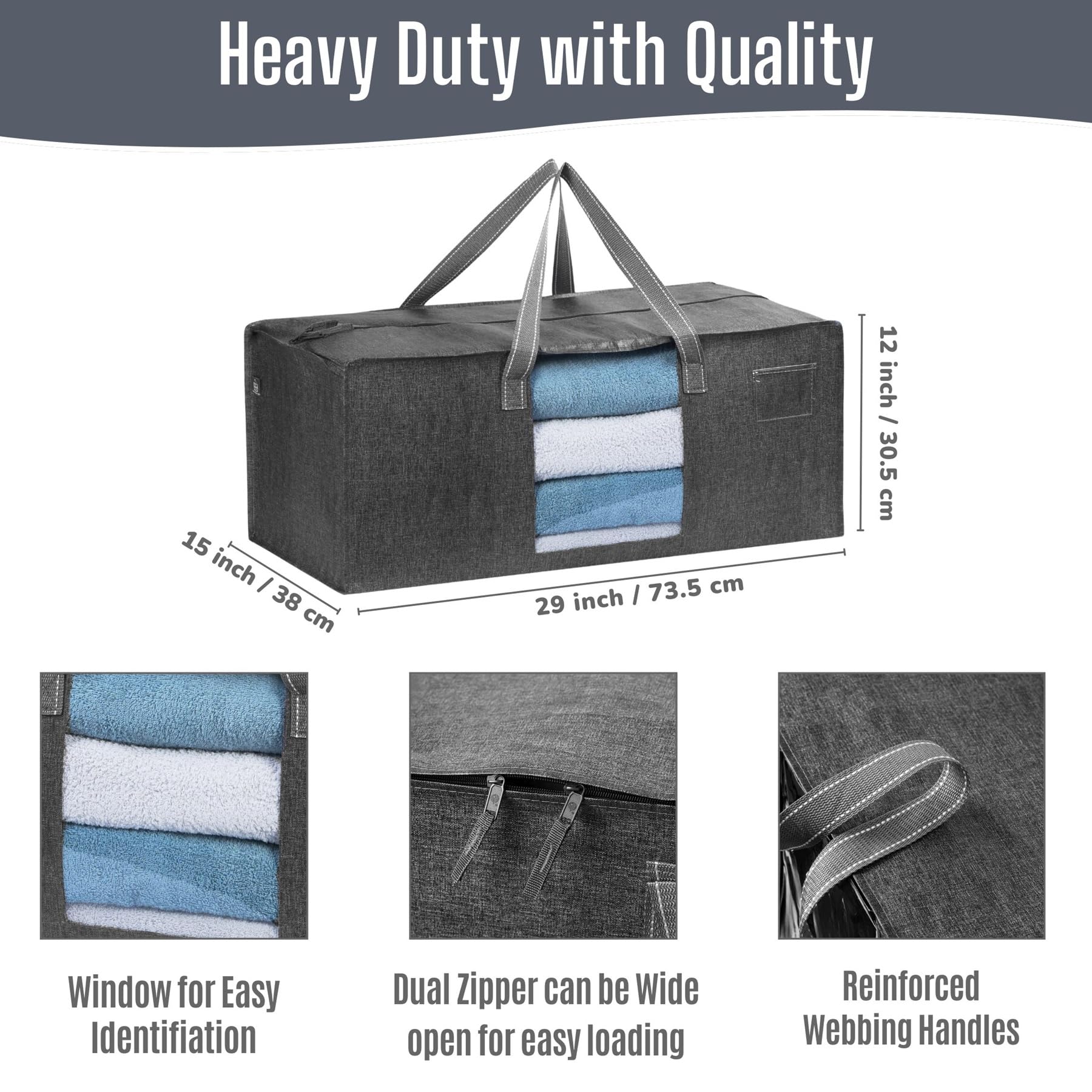 Heavy Duty Moving Bags (6 Count)