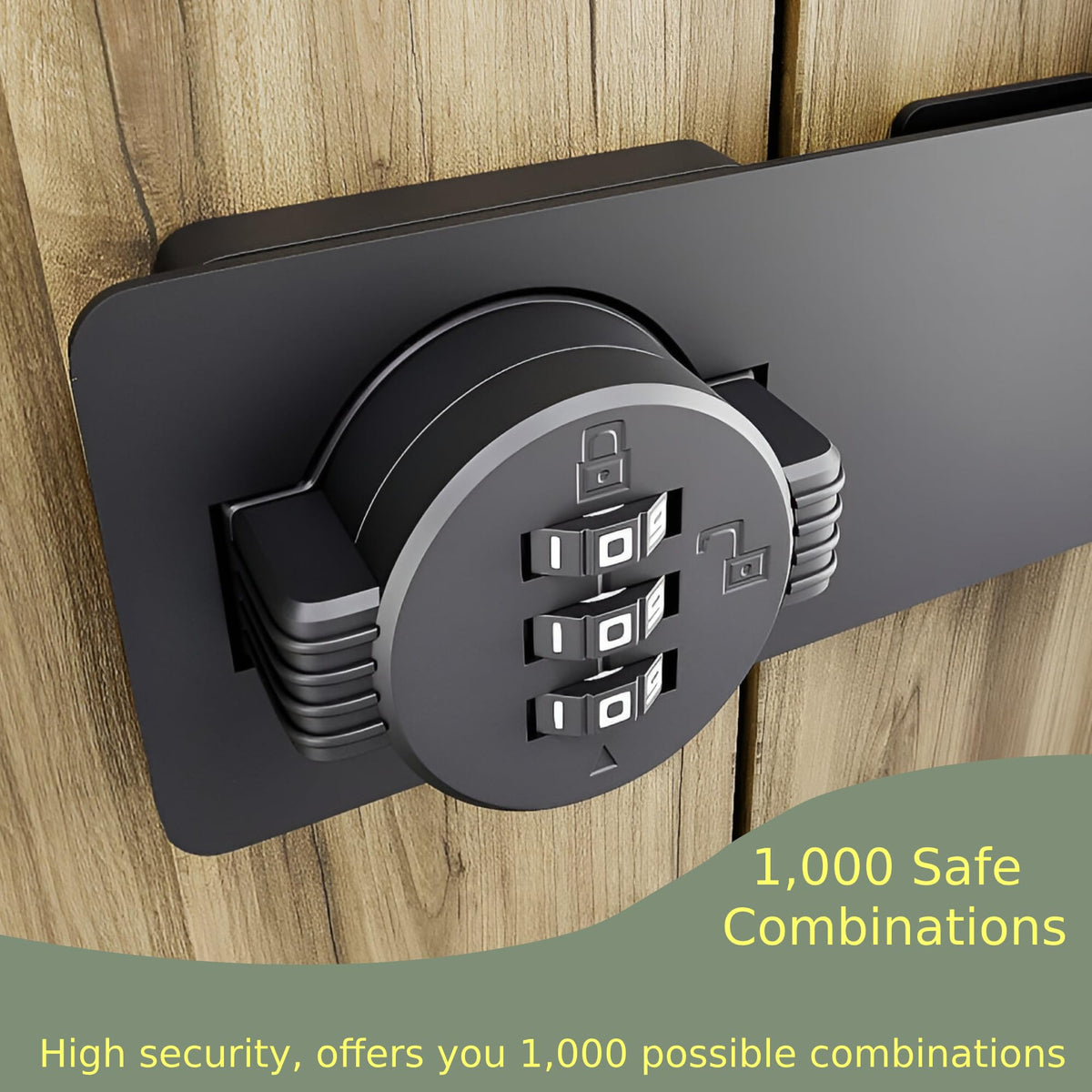 Keyless Combination Lock 3