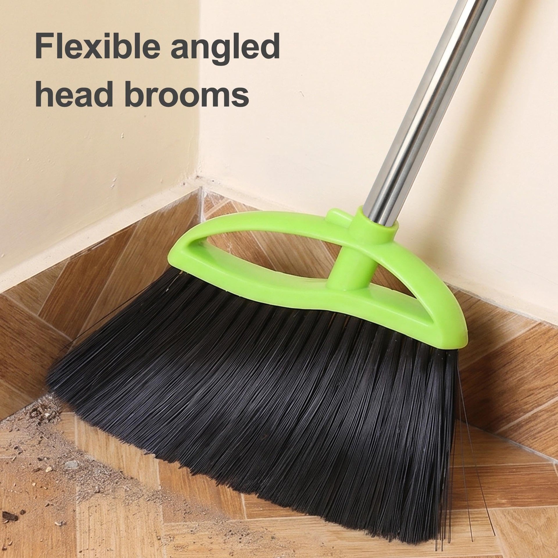 Soft Bristle Indoor Broom