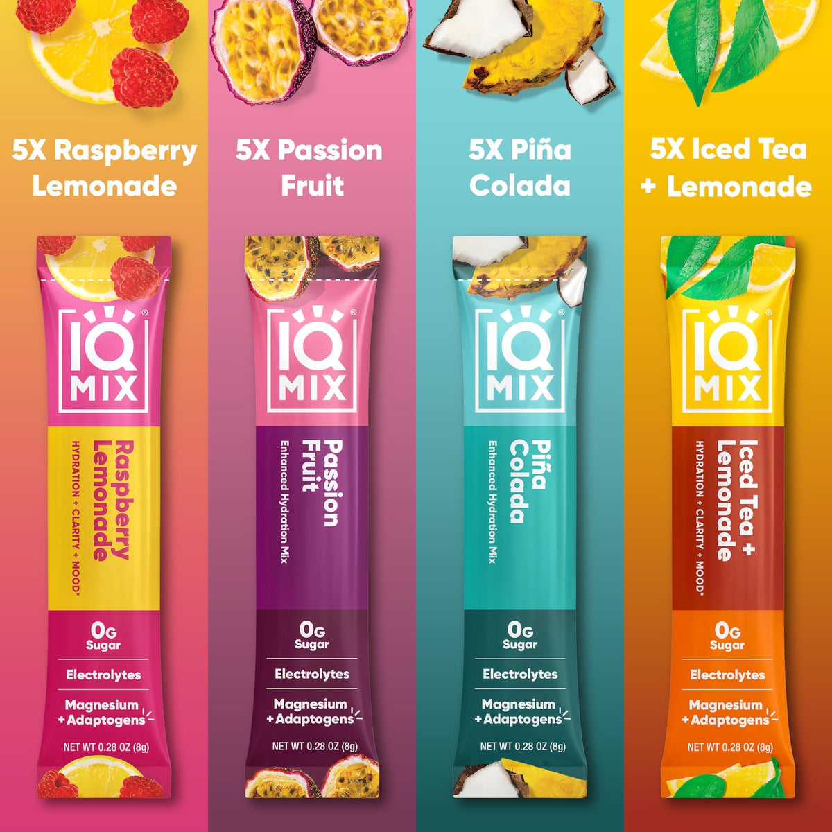 IQMIX Hydration Electrolytes Powder Packets (20 Count)