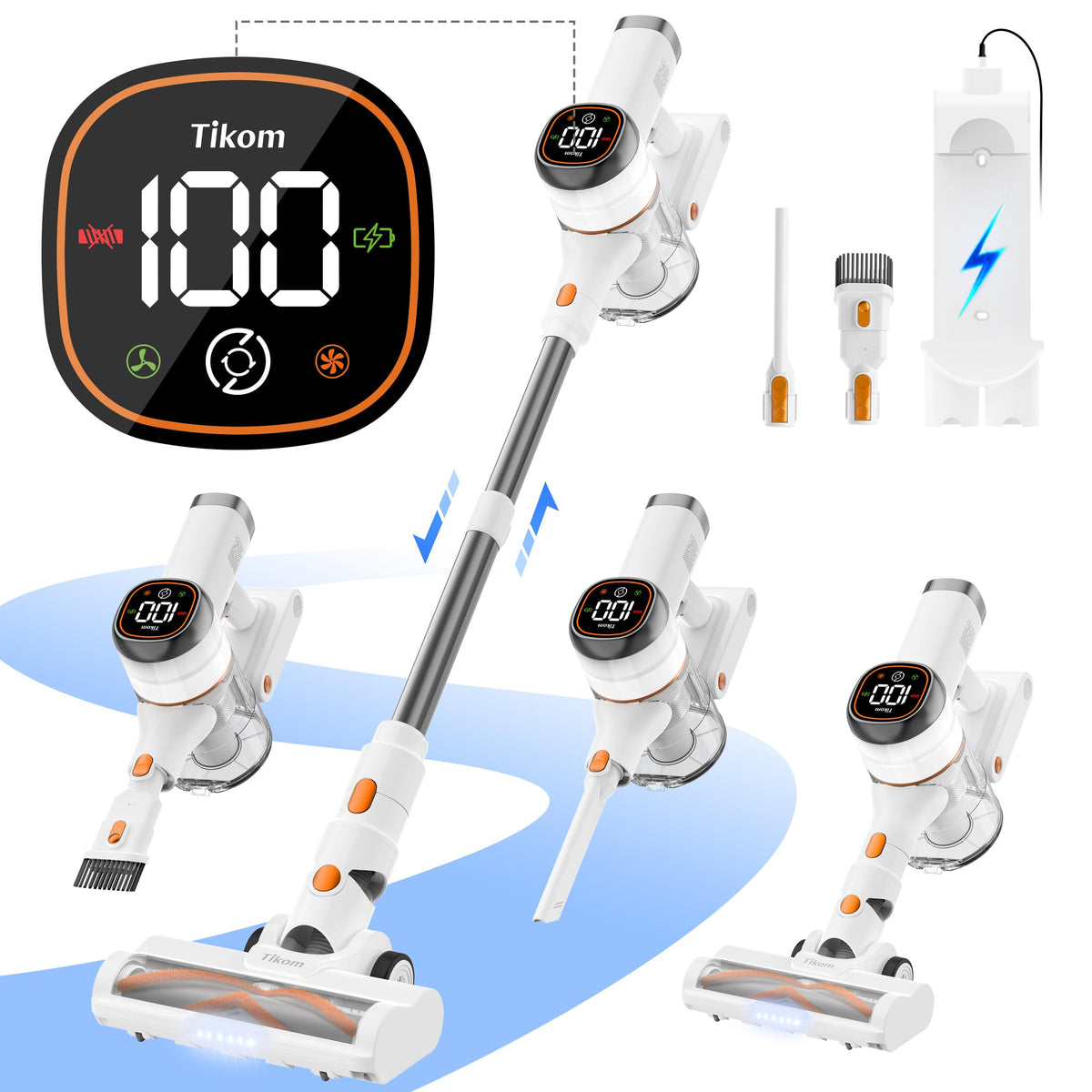 V500 Cordless Vacuum Cleaner for Home