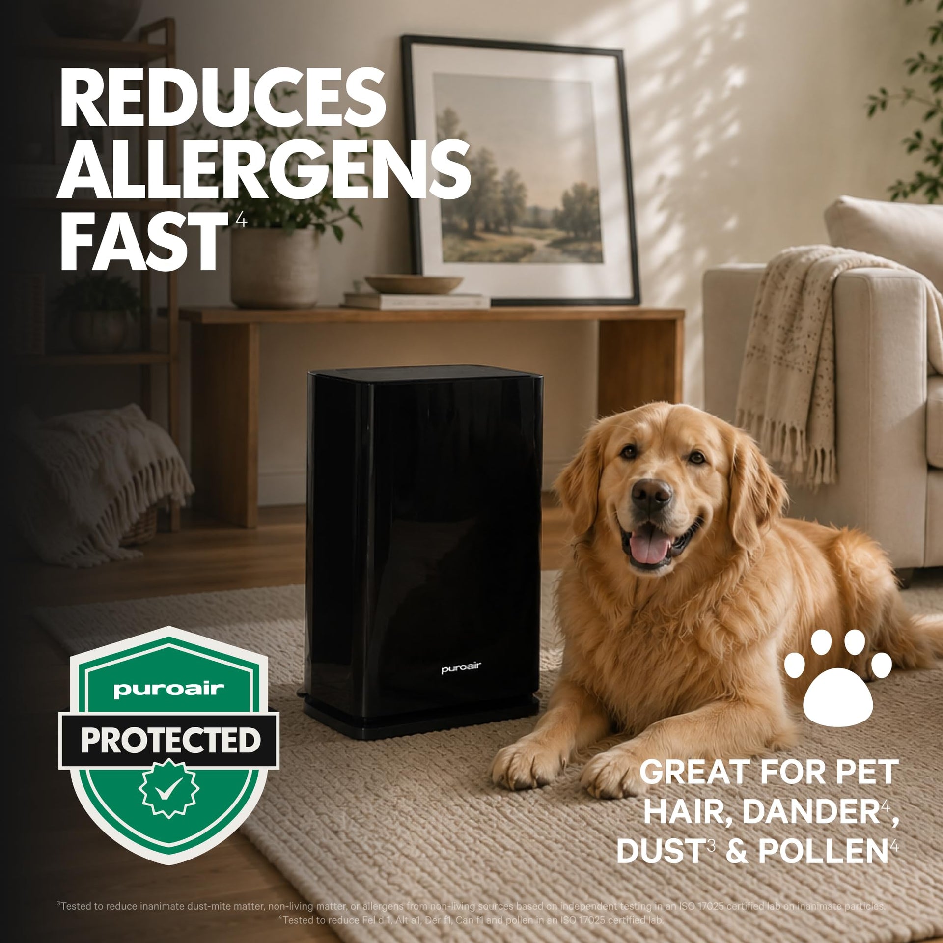 400 HEPA Air Purifier Large Room Air Cleaner up to 2