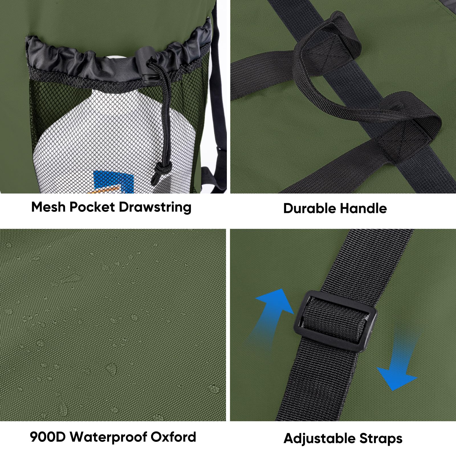 120L Laundry Bag Backpack