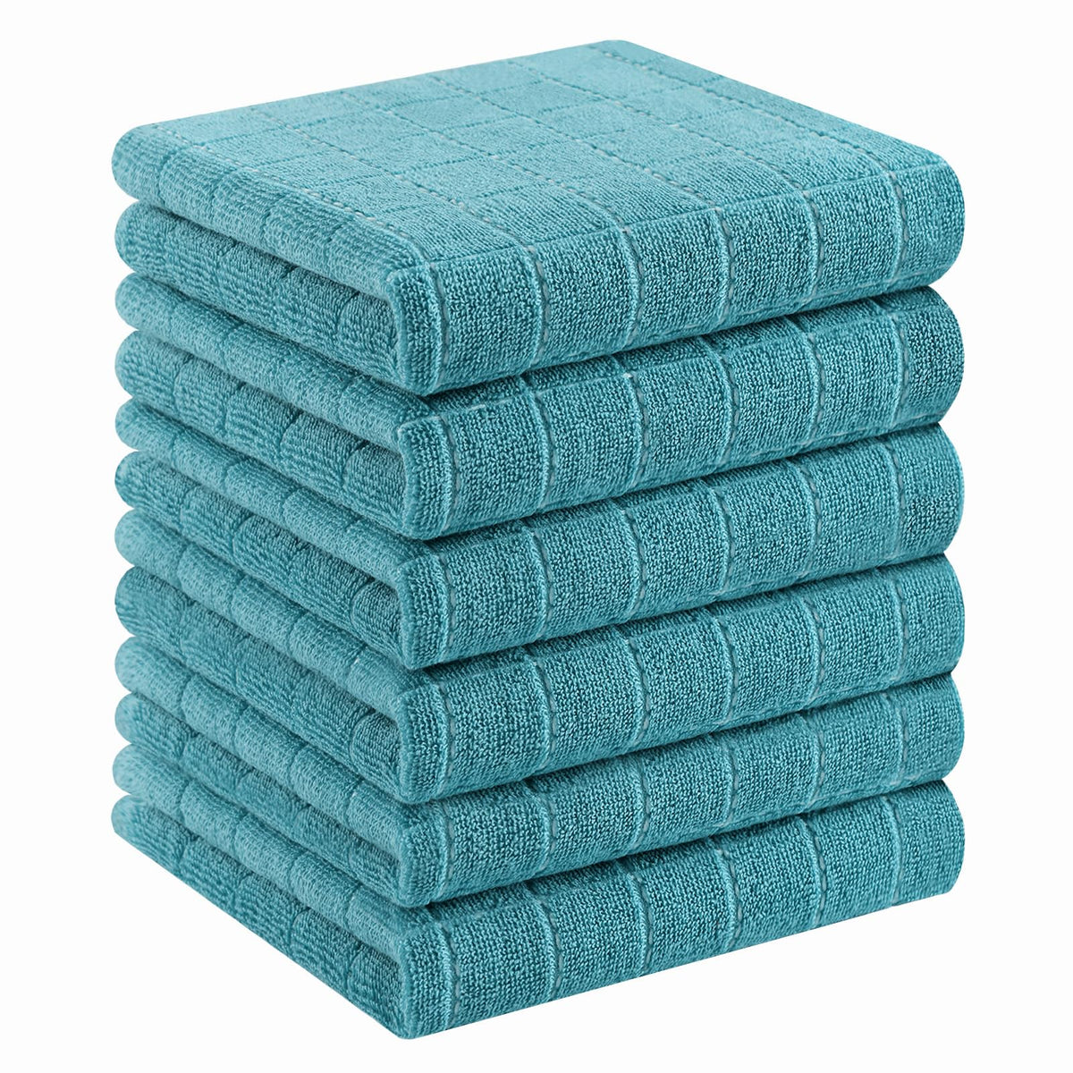 100% Cotton Terry Kitchen Towels (6 Count)