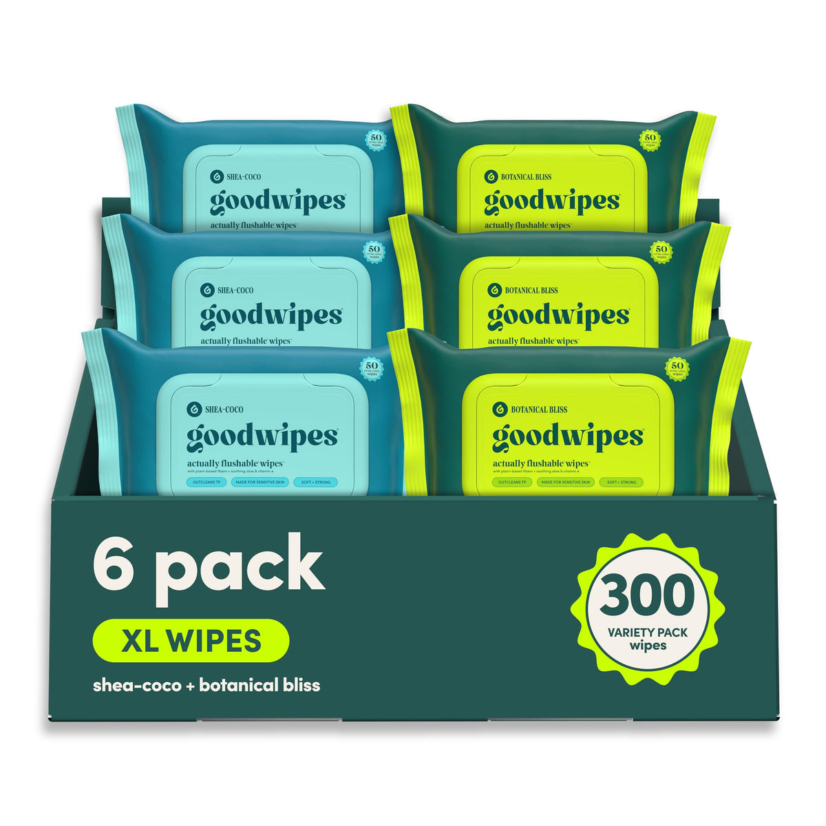 Flushable Wipes (318 Count)