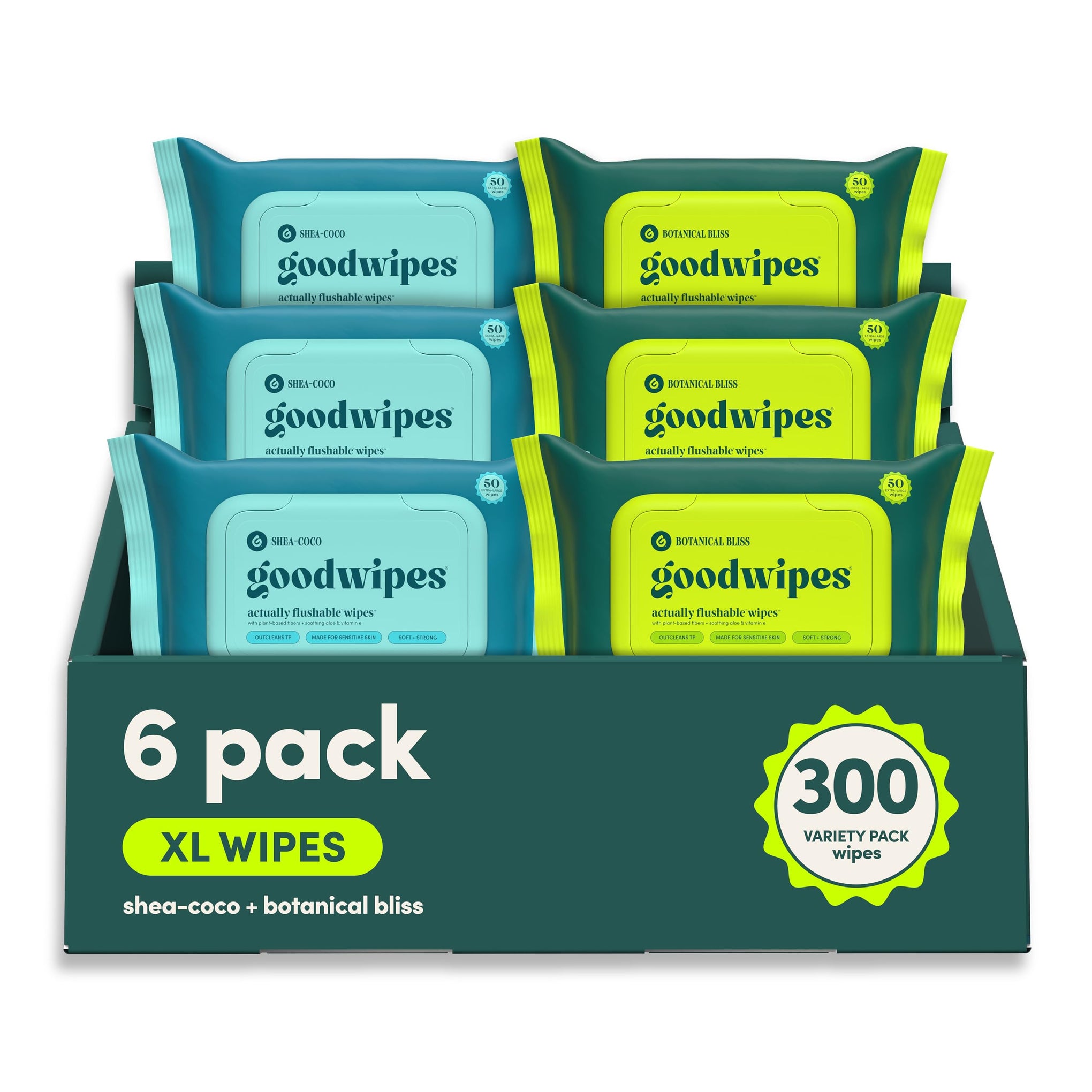 Flushable Wipes (318 Count)