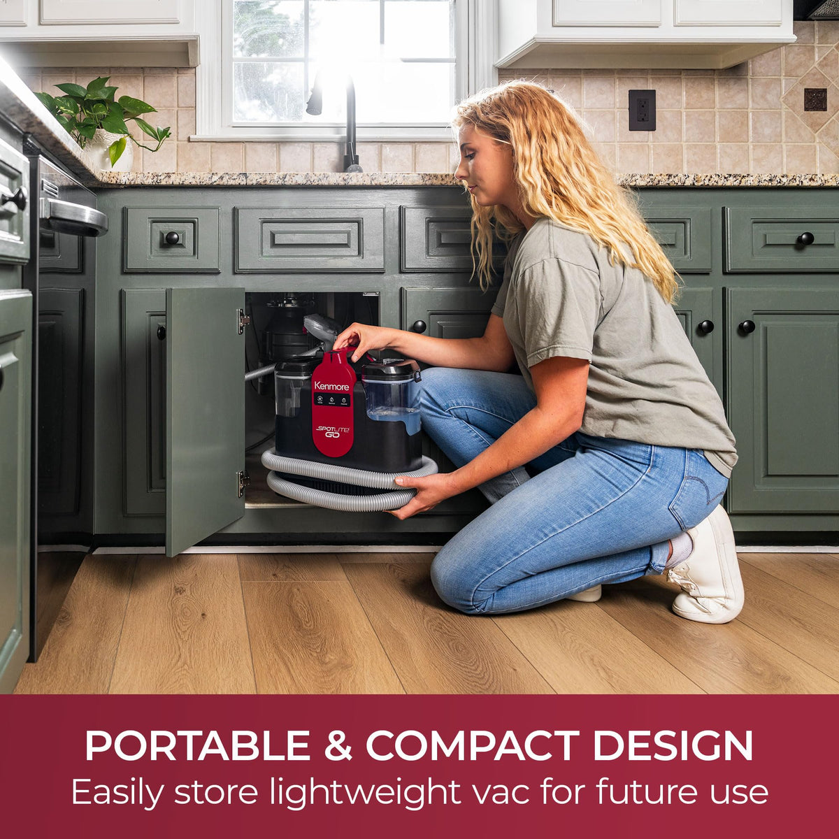 KW1050 SpotLite™ Go Portable Heated Carpet & Upholstery Spot Cleaner