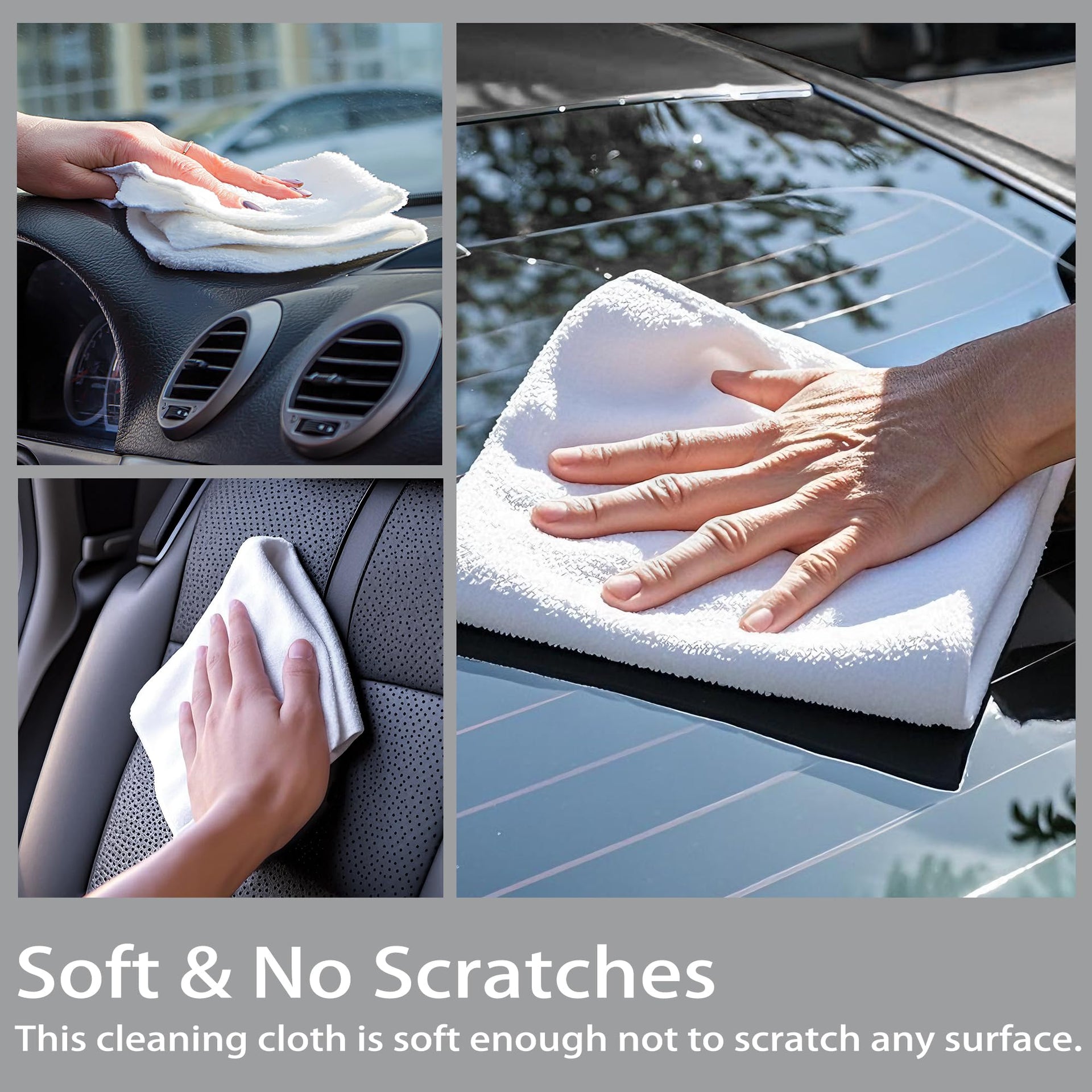 Microfiber Cleaning Cloth Roll (80 Count)