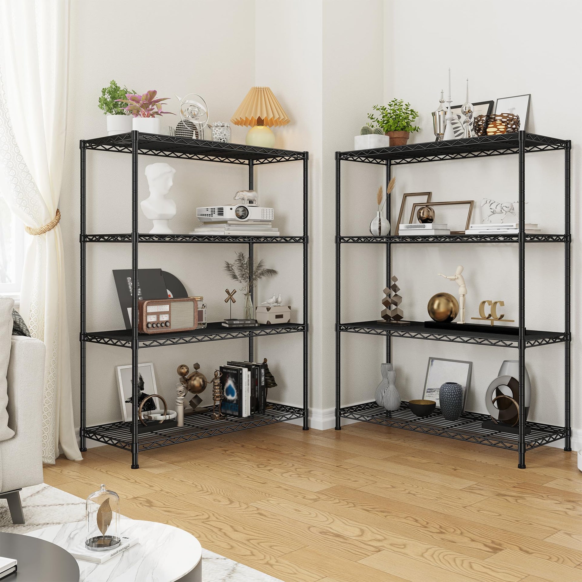Heavy Duty 4 Tier 620LBS Storage Rack