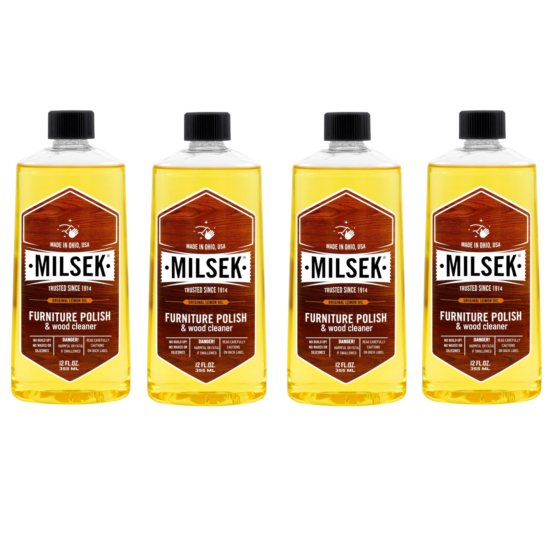 Furniture Polish and Wood Cleaner with Lemon Oil (48 Fl Oz)