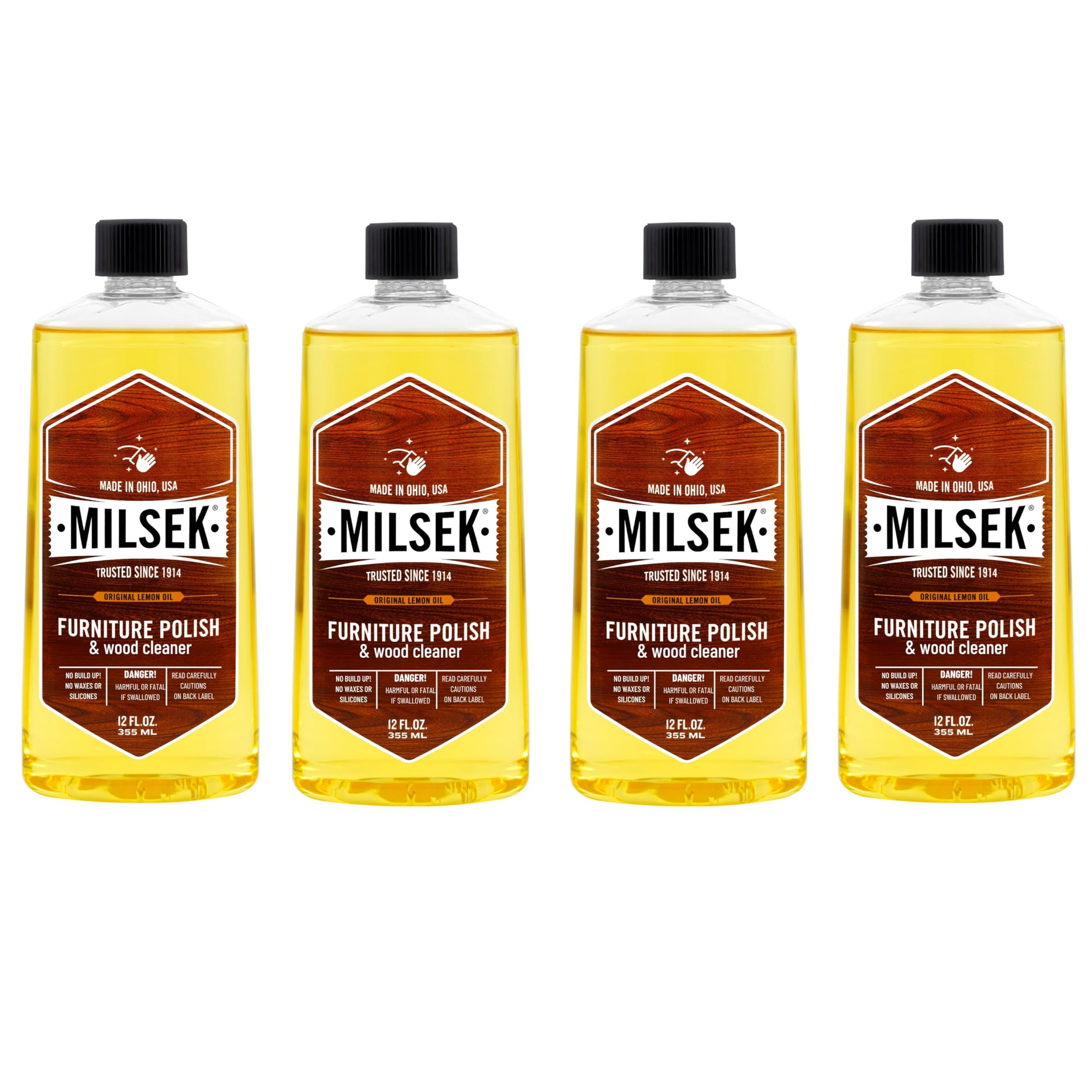 Furniture Polish and Wood Cleaner with Lemon Oil (48 Fl Oz)