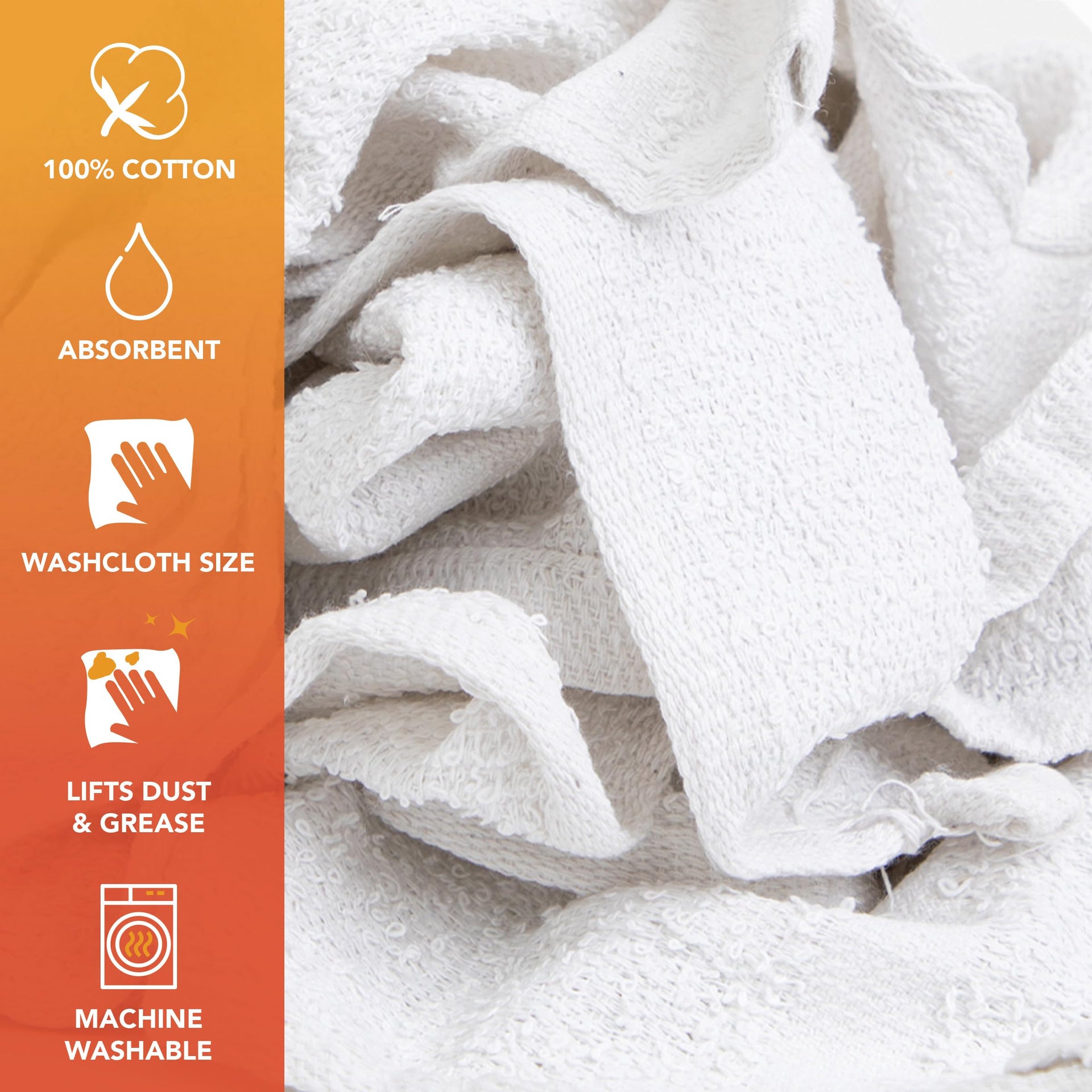 Arkwright W11 Terry Cloth Towels for Cleaning